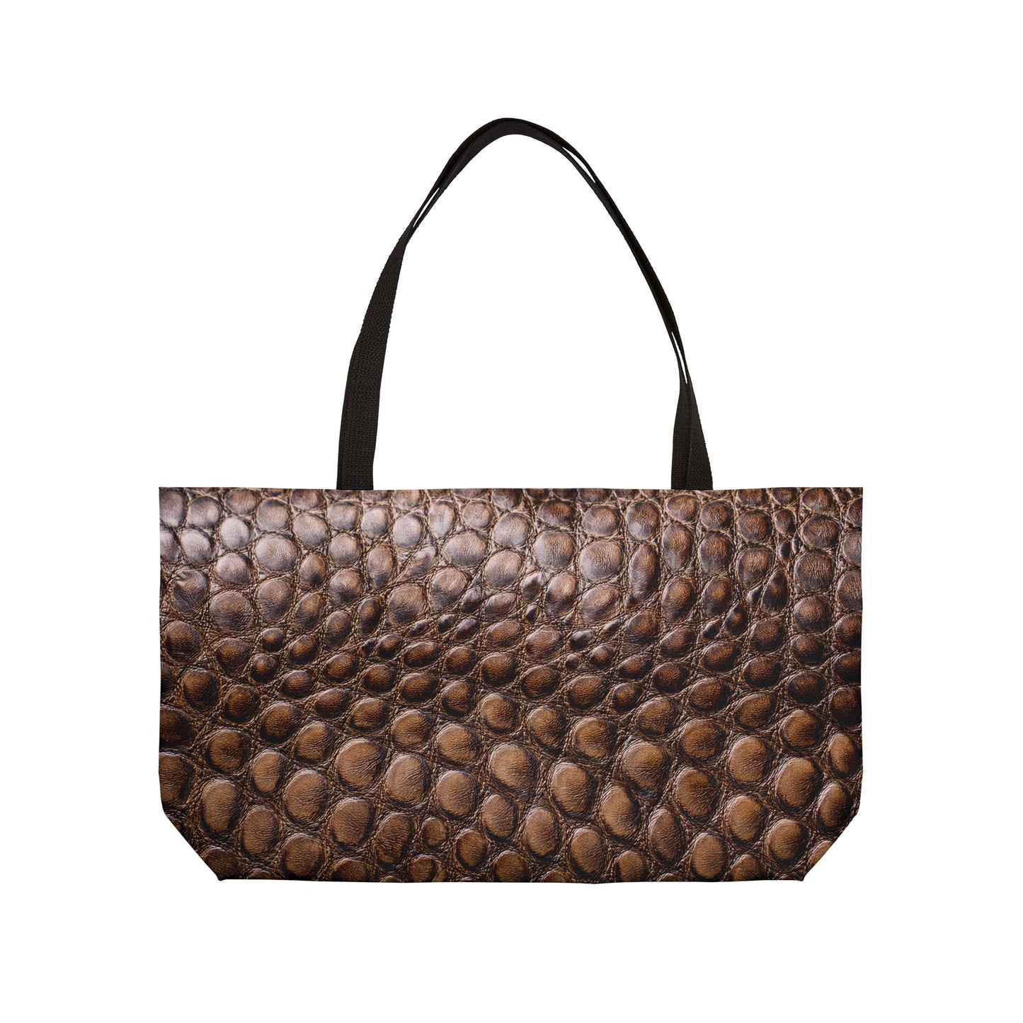 Leather Print Big Bag High-Quality 100% Spun Poly 24x13 Canvas Art Bag L-19