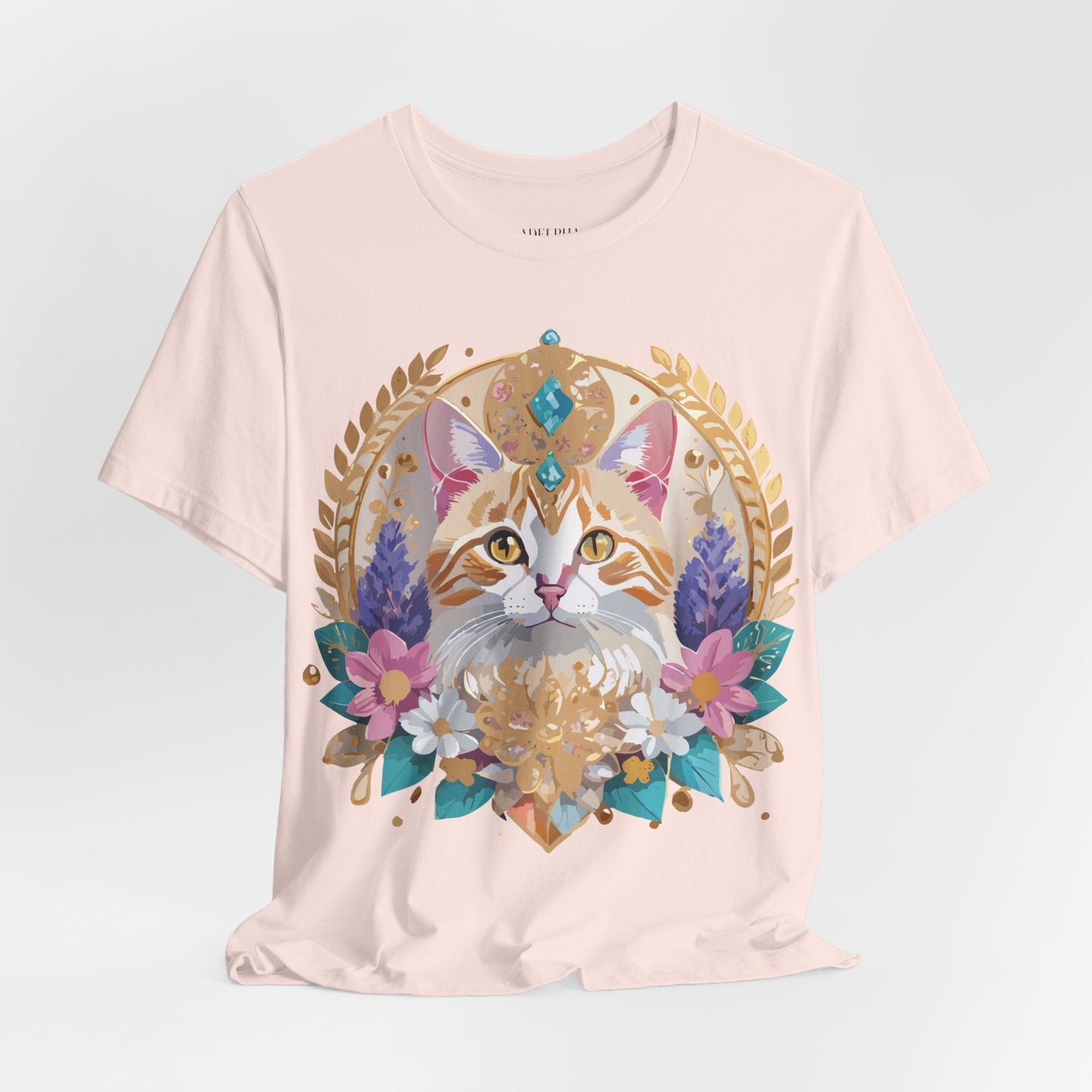 Medallion Graphic Unisex 100 Cotton Vintage Animal Medal Artwork Tee 11