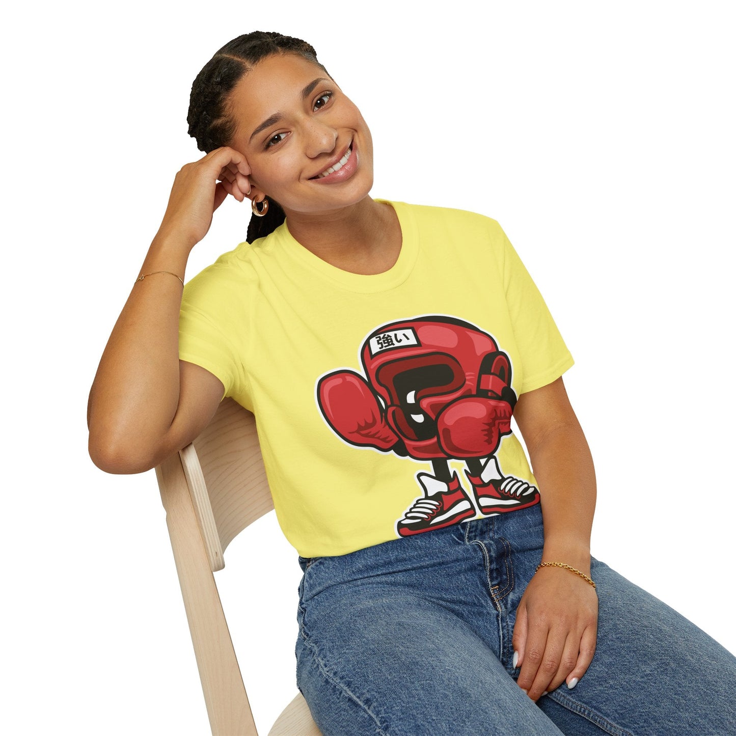 Cartoon T Shirt Unisex Short Sleeve Animation Tee Funny Graphic Tee Gildan Softstyle 64000 Cotton