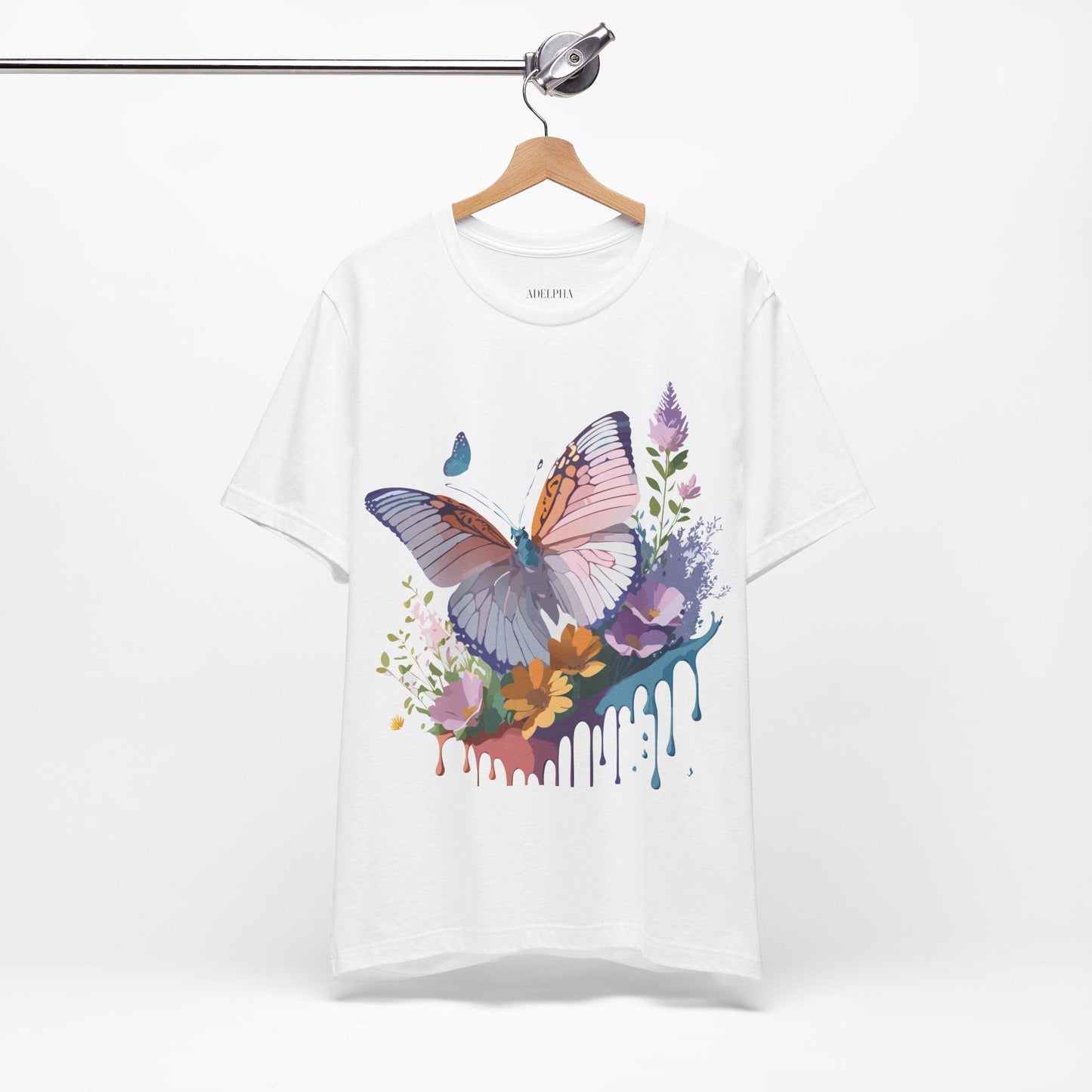Adelpha Graphic T Shirt Unisex Butterfly Artwork Vintage Inspired Tee