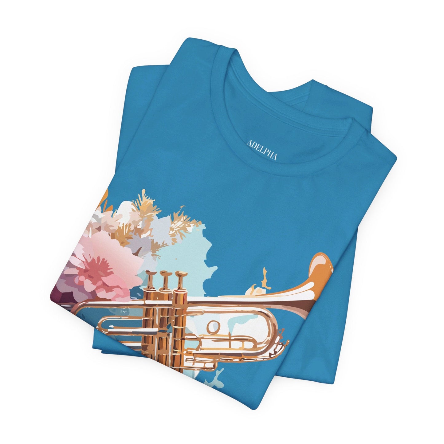 Unisex Graphic T Shirt Adelpha Music Tee Vintage Inspired Art Design Short Sleeve