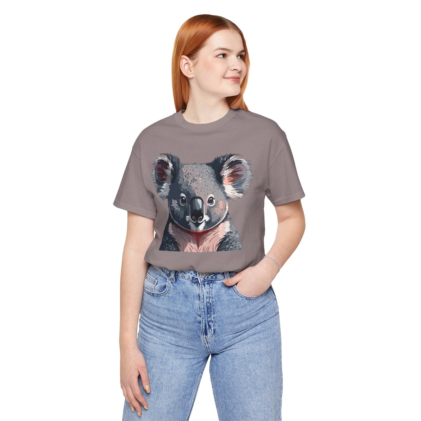 Unisex Animal Shirt Graphic Tee With Wildlife Art Design Animal Print Short Sleeve Casual Wear