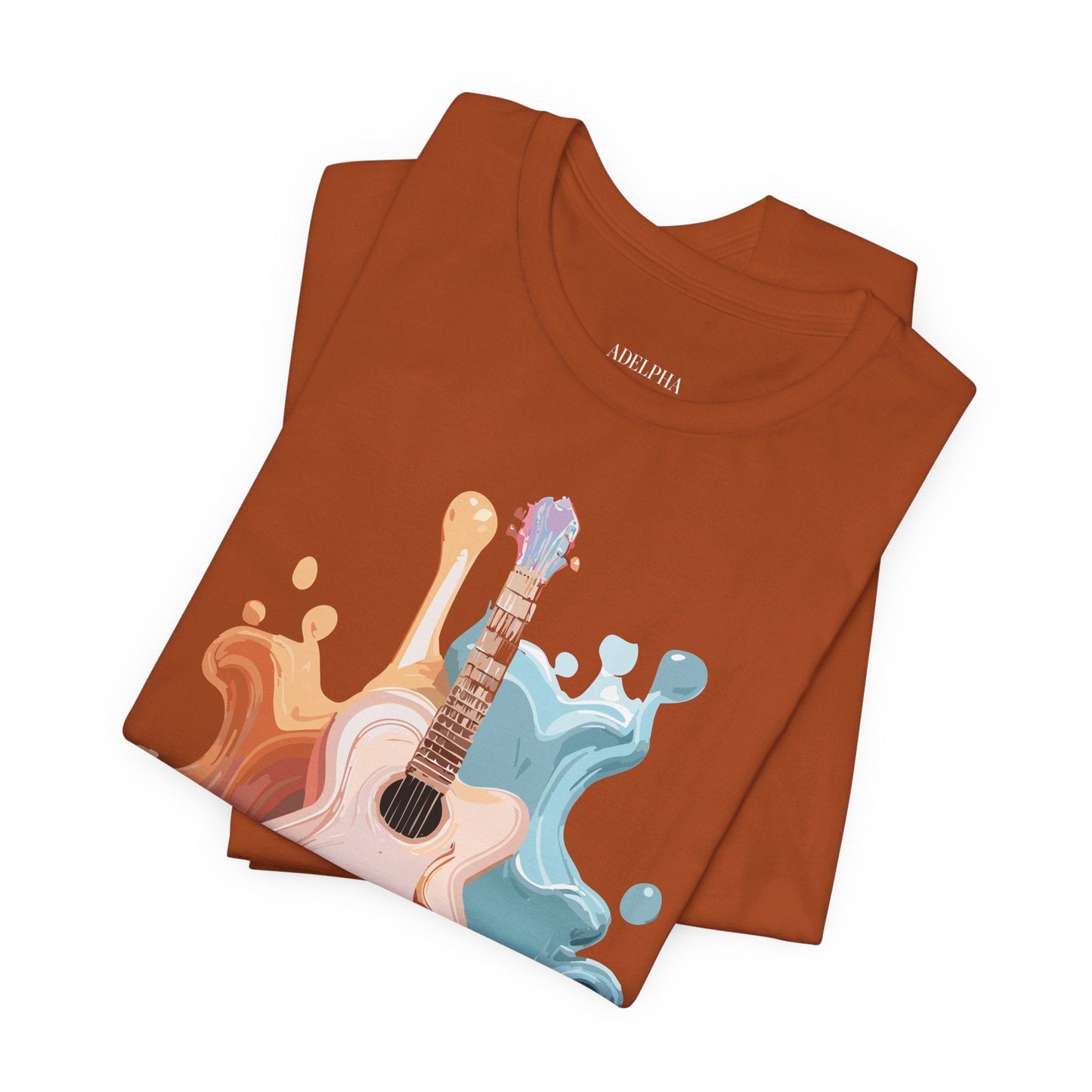 Adelpha Music Graphic Tee Unisex Jersey Short Sleeve Shirt Vintage Inspired Artwork