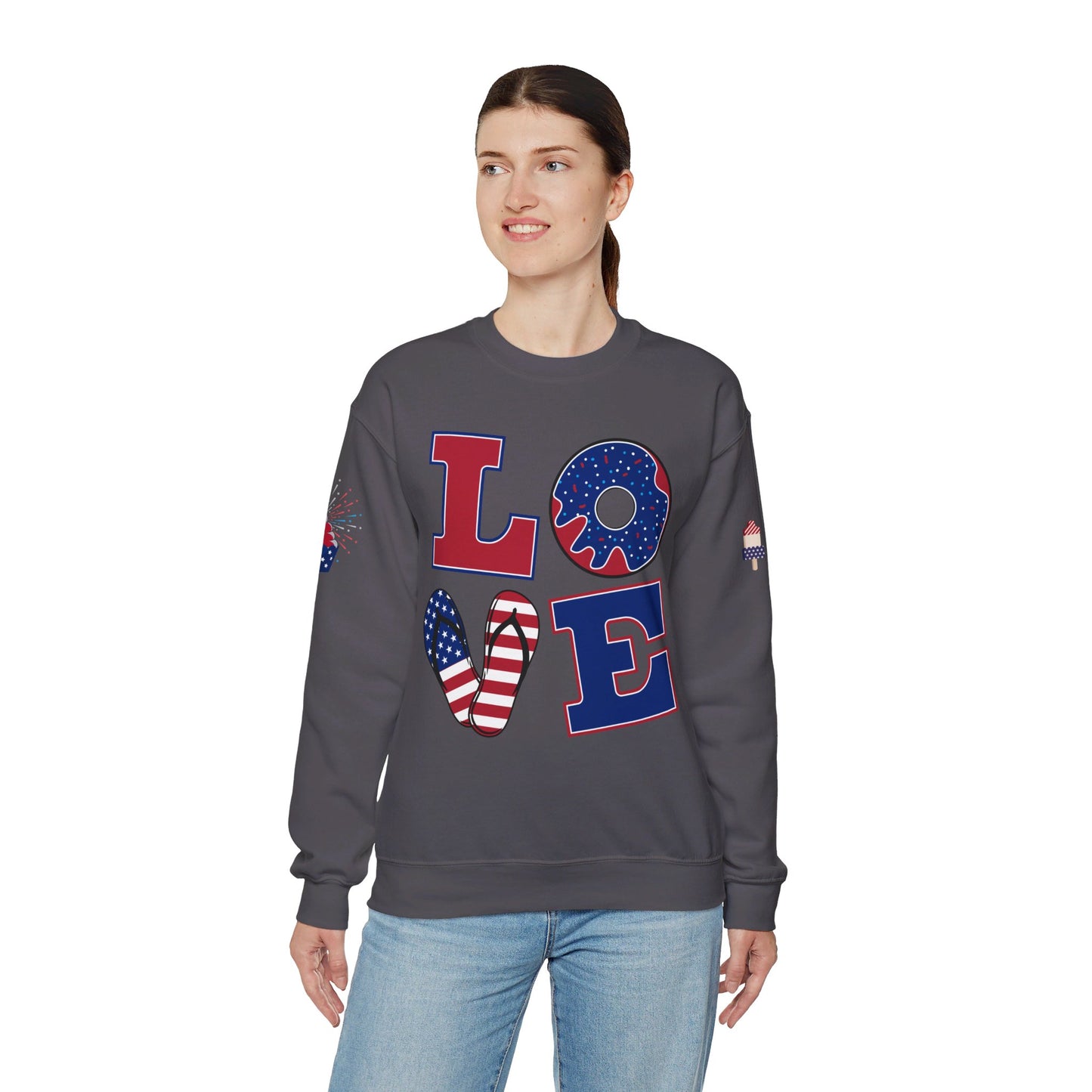 Unisex Heavy Blend Sweatshirt - LOVE