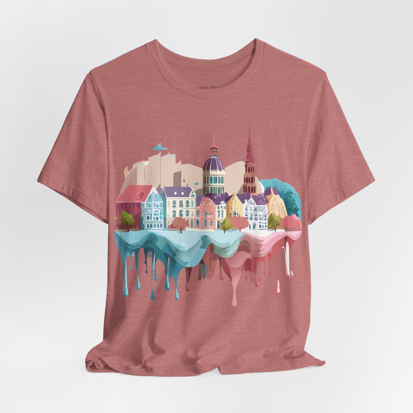 Germany Graphic Tee Unisex Short Sleeve Shirt With Vintage Artwork By Adelpha Premium