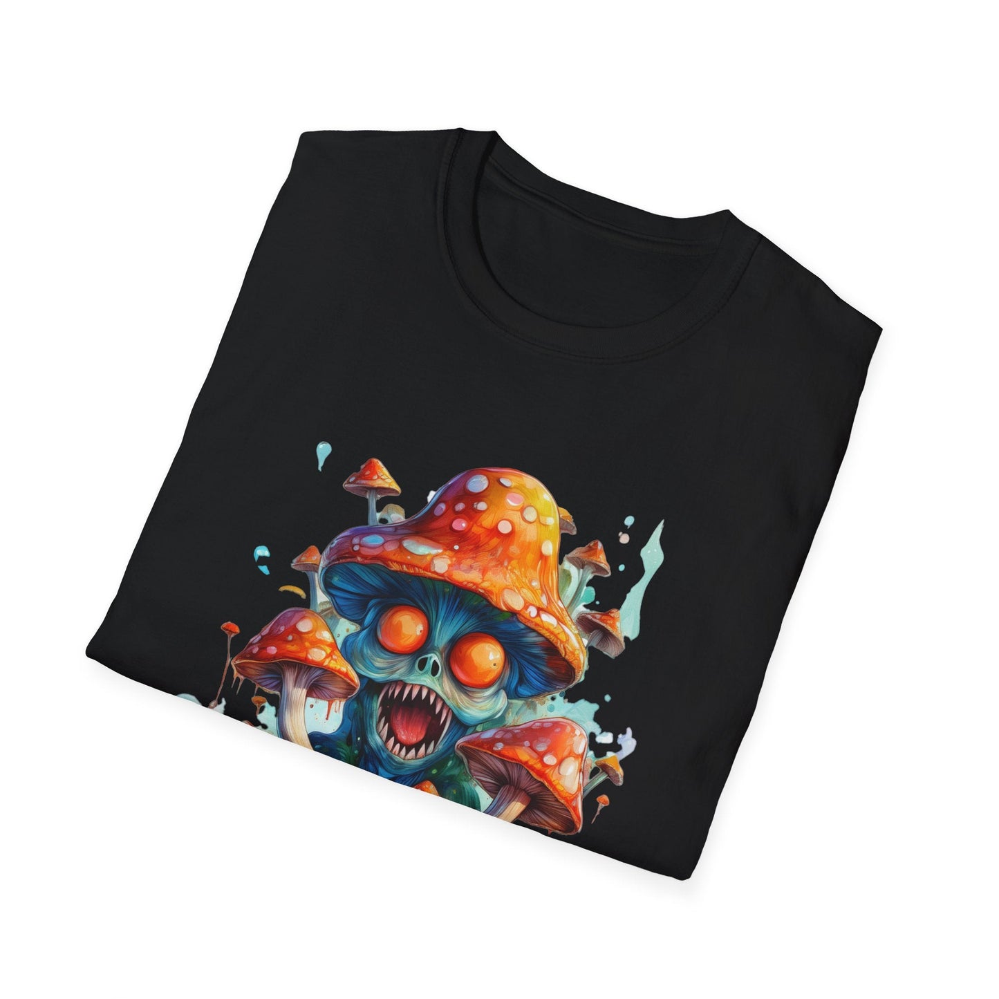 Mashroom Tee Shirt Unisex Softstyle 64000 Graphic Tee Funny Mashroom Design Gift