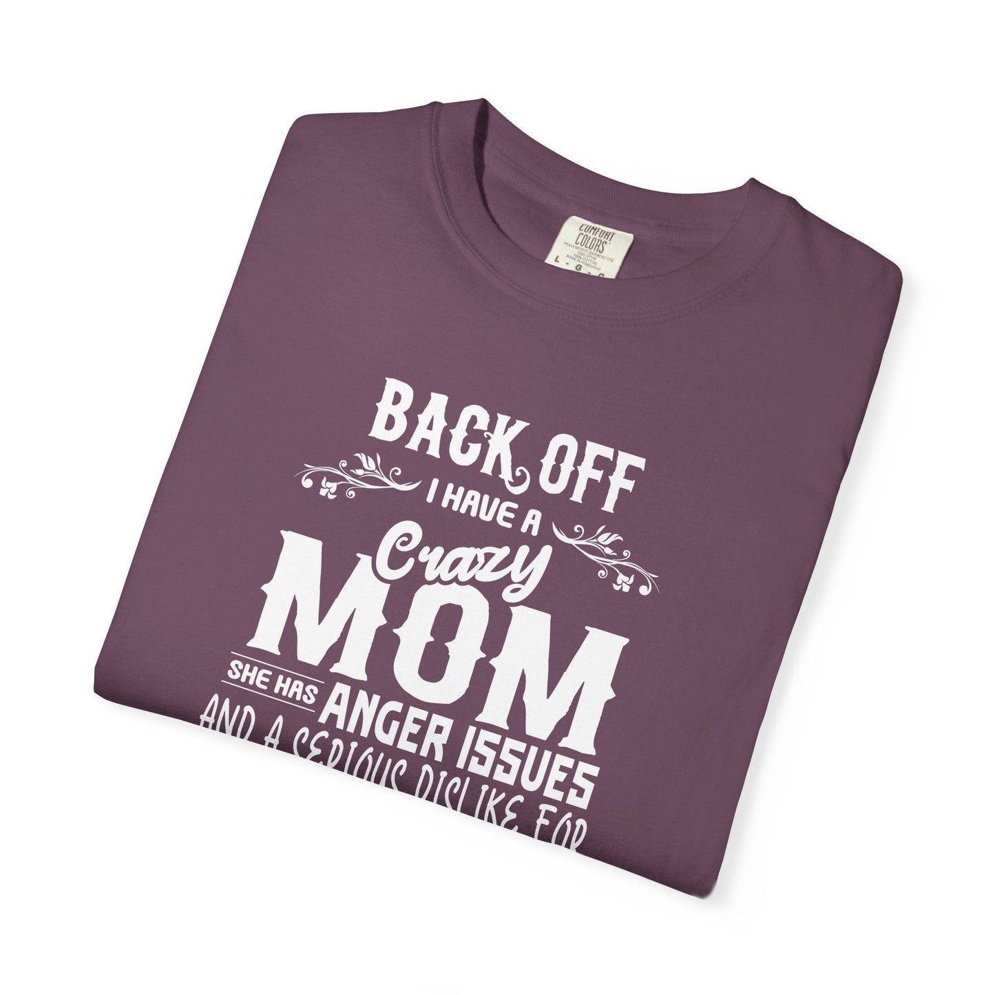 Mom T-shirt Mother's Day Mama Tee Unisex Comfort Colors Garment-Dyed Cotton h34