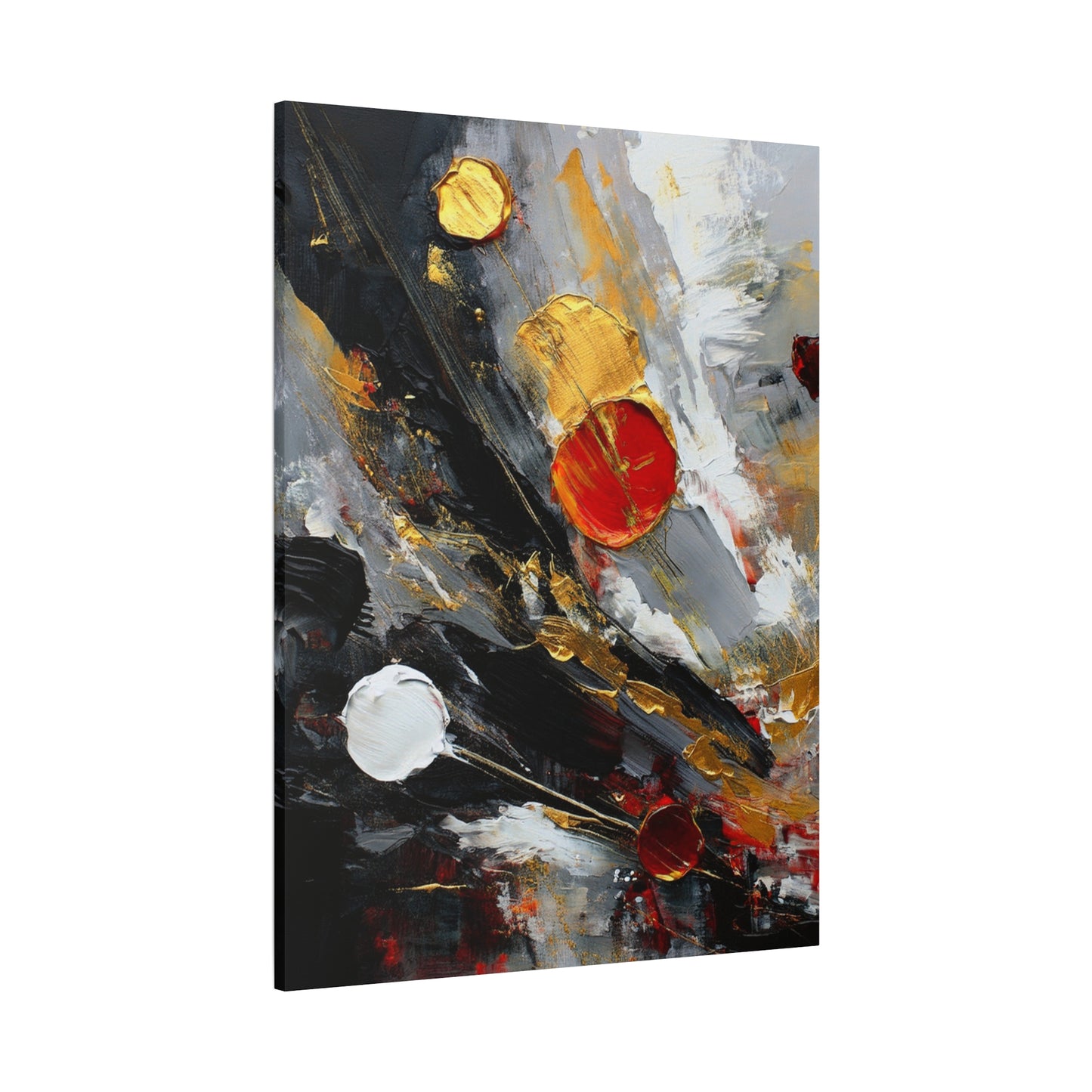 Abstract Oil Painting Print Canvas 20x24,20x30,24x30 24x32,24x36,30x40 32x48,36x48,40x60 Pine-Wood Inner Frame ABS-67