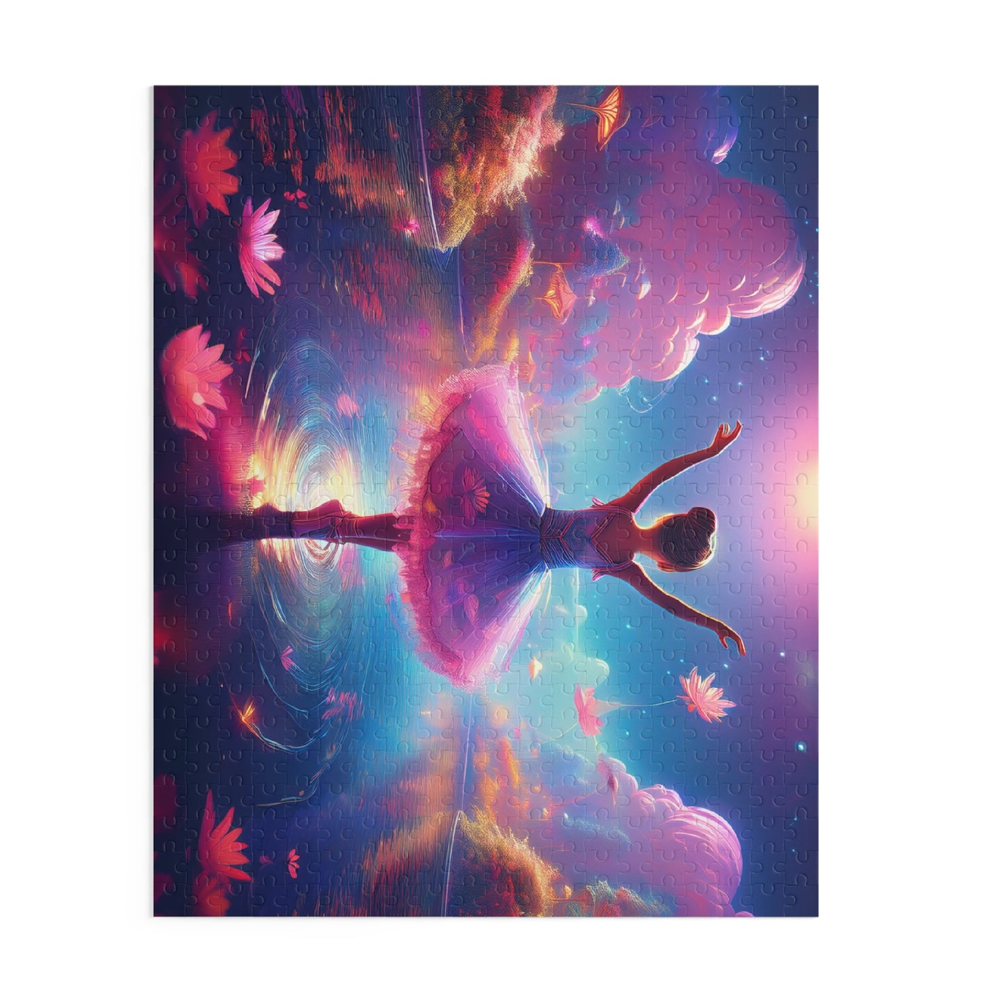 Ballerina Puzzle 500-Chipboard Pieces in Box | Kids Puzzles Size: 16" x 20",  Ages 9+ and Family pn17