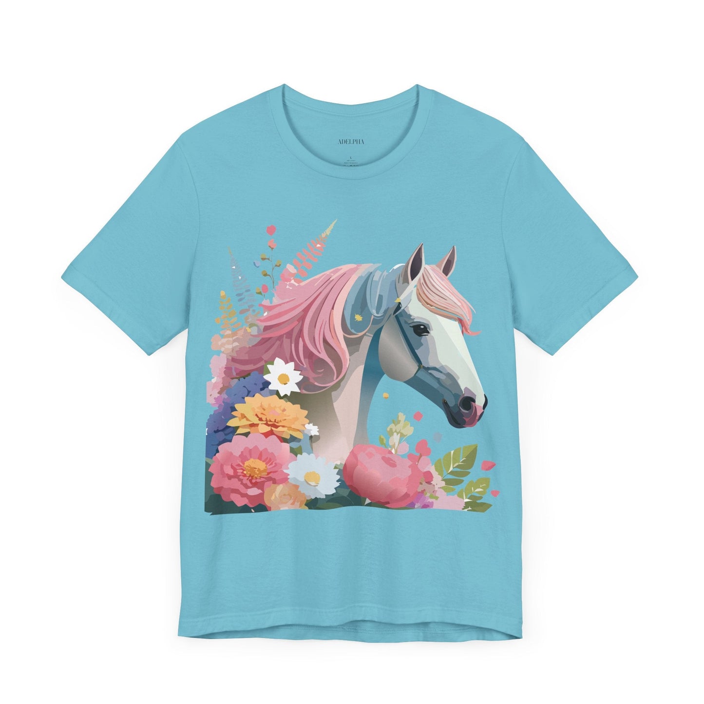 Horse Graphic Unisex 100 Cotton Vintage Animal Art T-Shirt 3