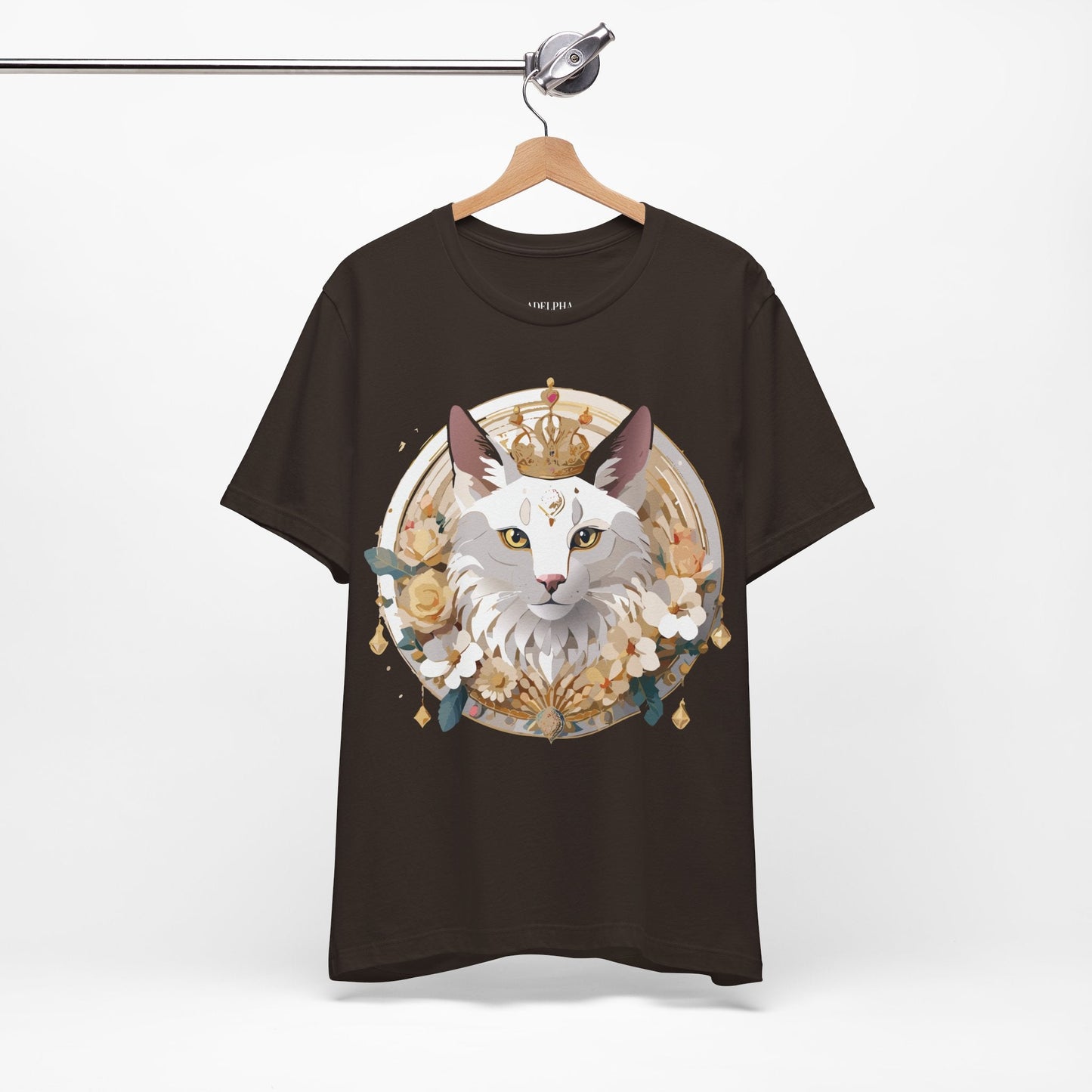 Medallion Graphic Unisex 100 Cotton Vintage Animal Medal Artwork Tee 38