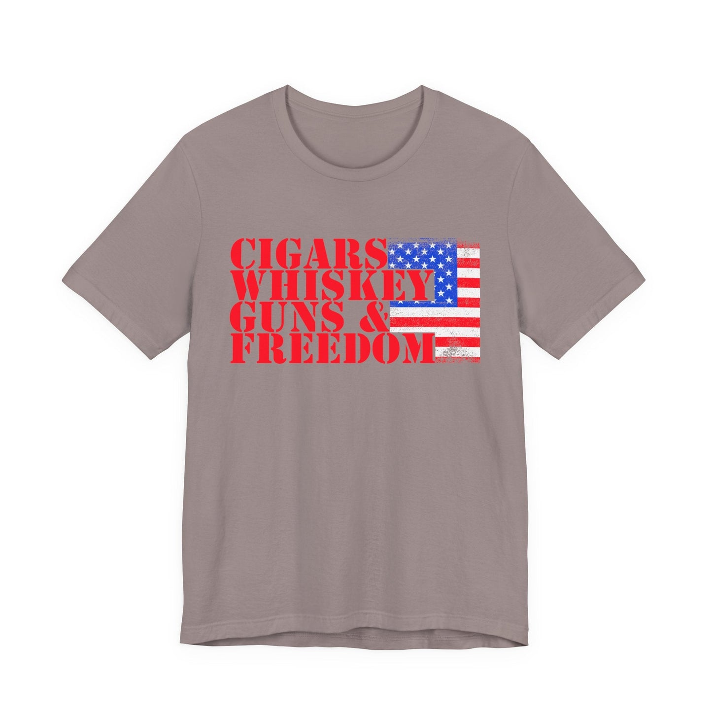 American Flag Graphic Unisex Cotton T-Shirt a2