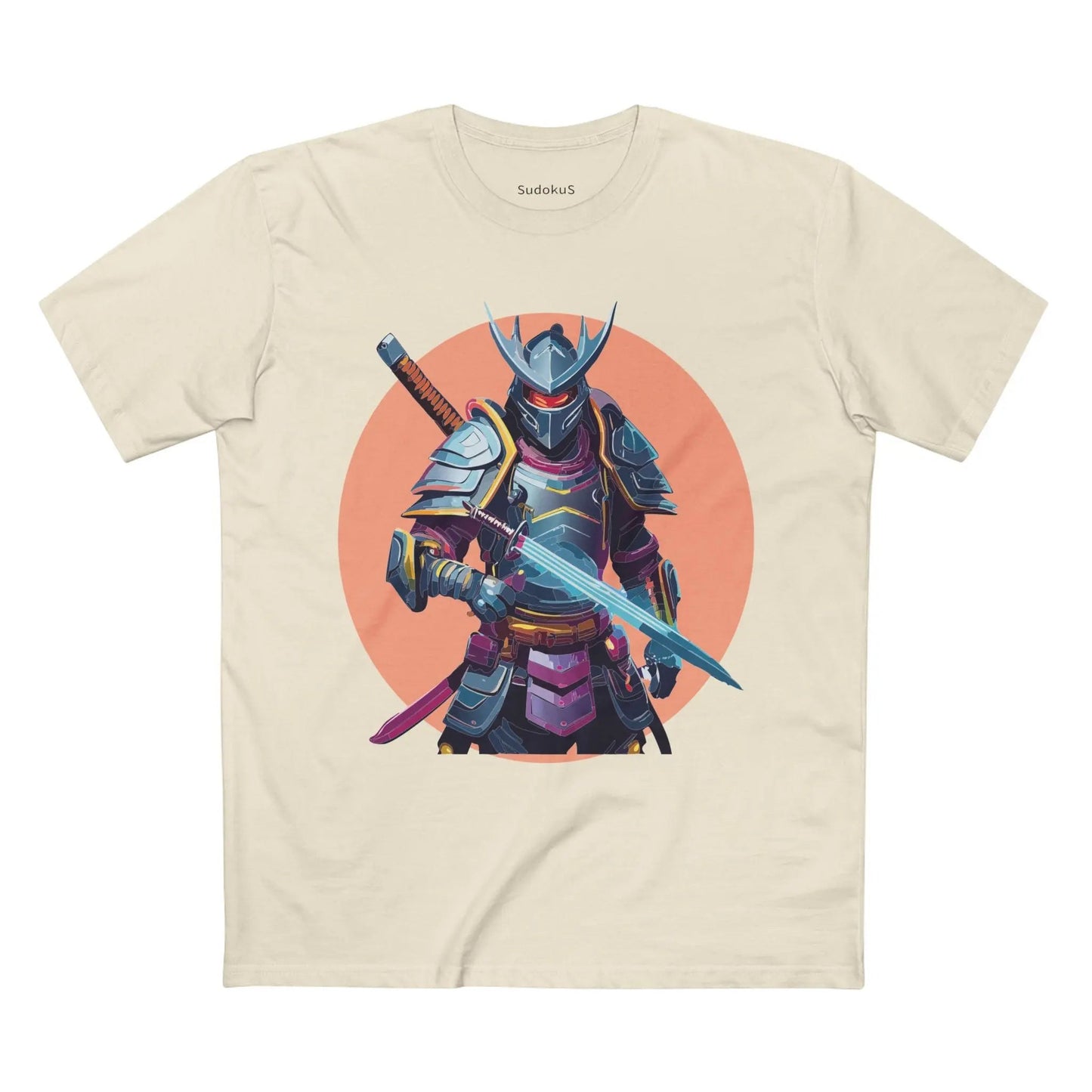 Samurai Graphic Unisex 100 Cotton Staple Tee 7