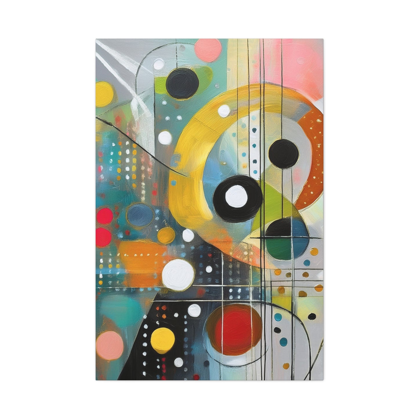 Abstract Oil Painting Print Canvas 20x24,20x30,24x30 24x32,24x36,30x40 32x48,36x48,40x60 Pine-Wood Inner Frame ABS-118