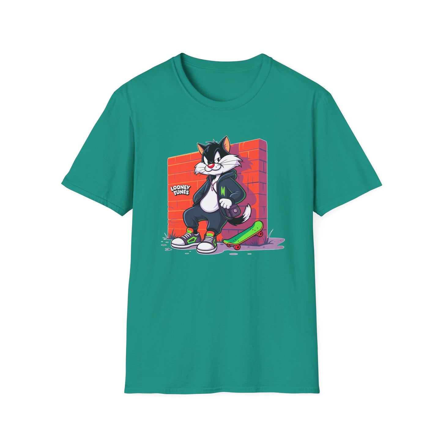 Cartoon T Shirt With Animation Design Unisex Softstyle Graphic Tee Funny Animals