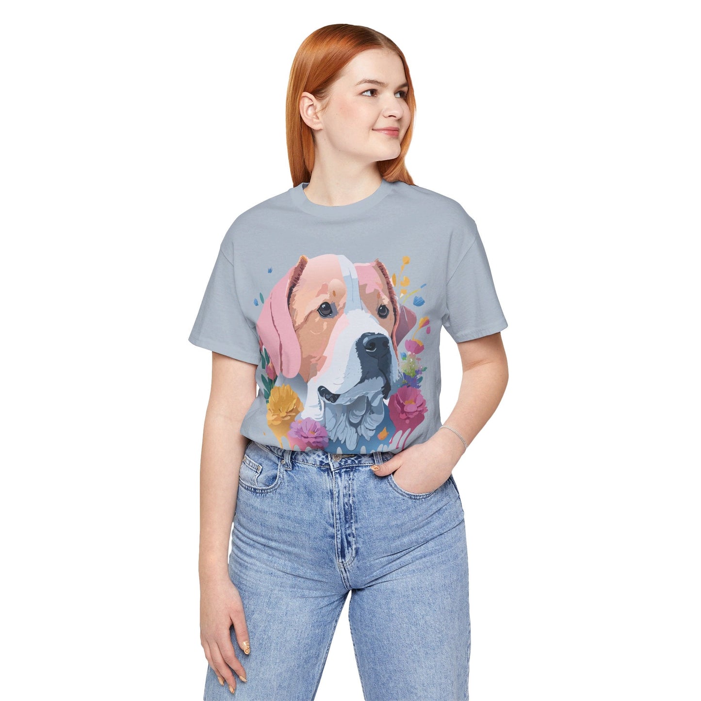 Dog Graphic Unisex 100 Cotton T-Shirt 10