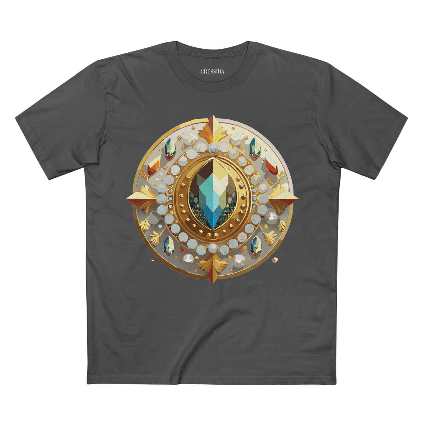 Medallion Graphic T-Shirt Unisex 100 Cotton With Gold Art Design Medal Tee 20