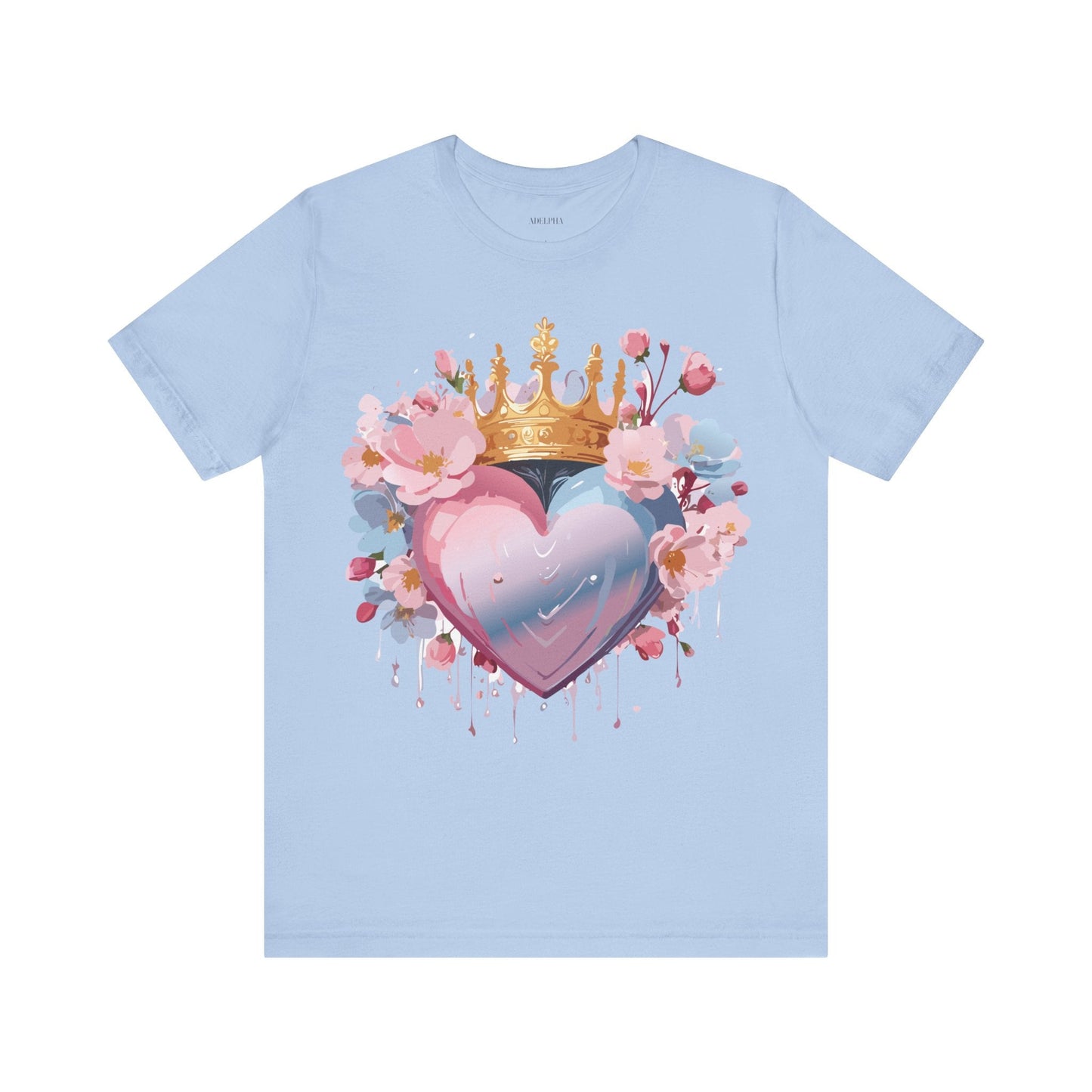 Valentine Graphic Tee Unisex Jersey Short Sleeve Adelpha Vintage Inspired Artwork