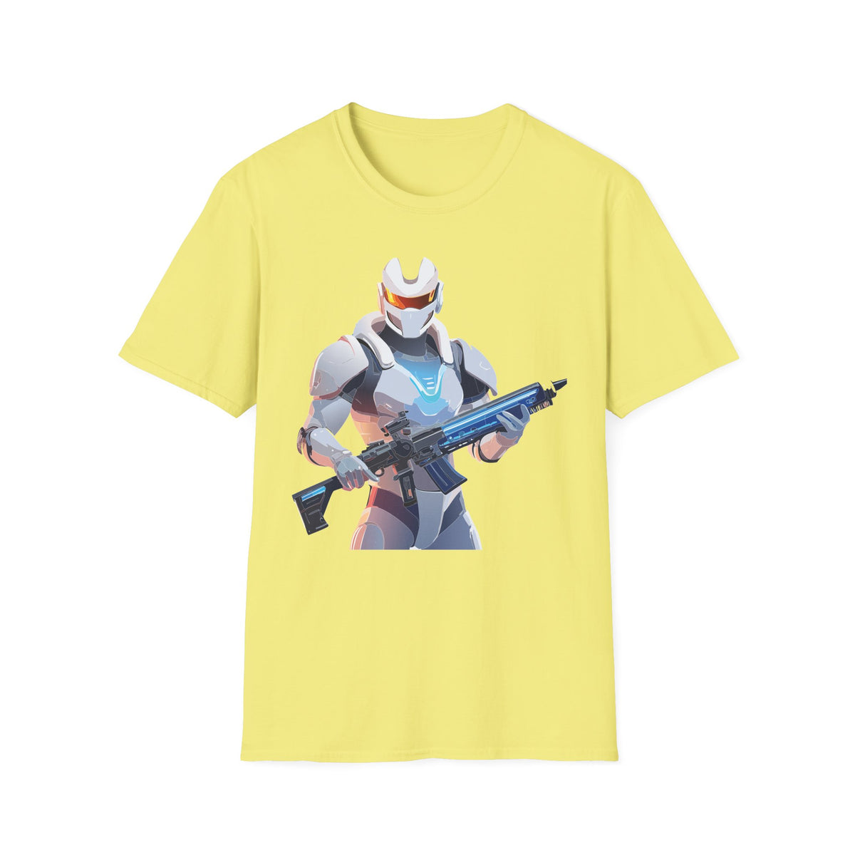 Cartoon Warrior Graphic Tee Gildan Unisex 100 Cotton Tee Shirt c50
