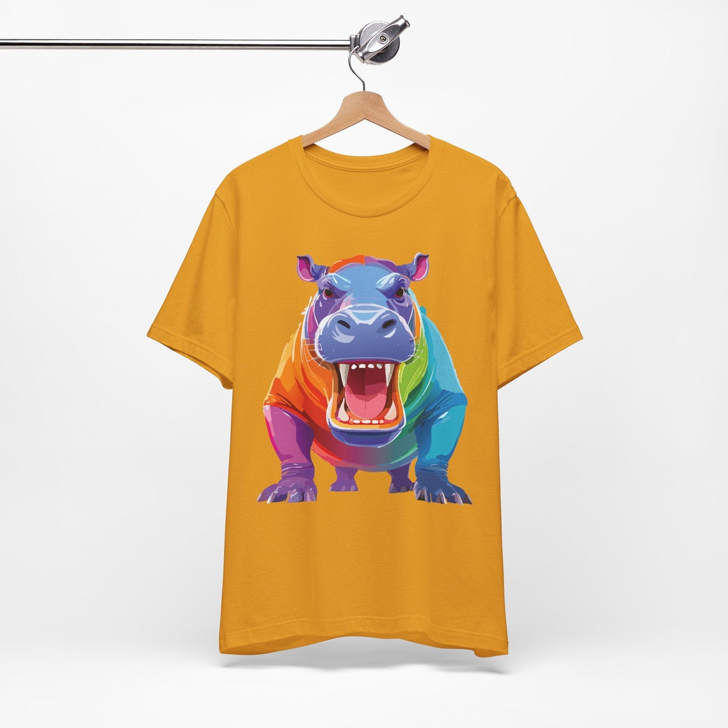 Unisex Animal Tee Shirt With Art Design Wild Animals Graphic Tee For Men Women All Sizes