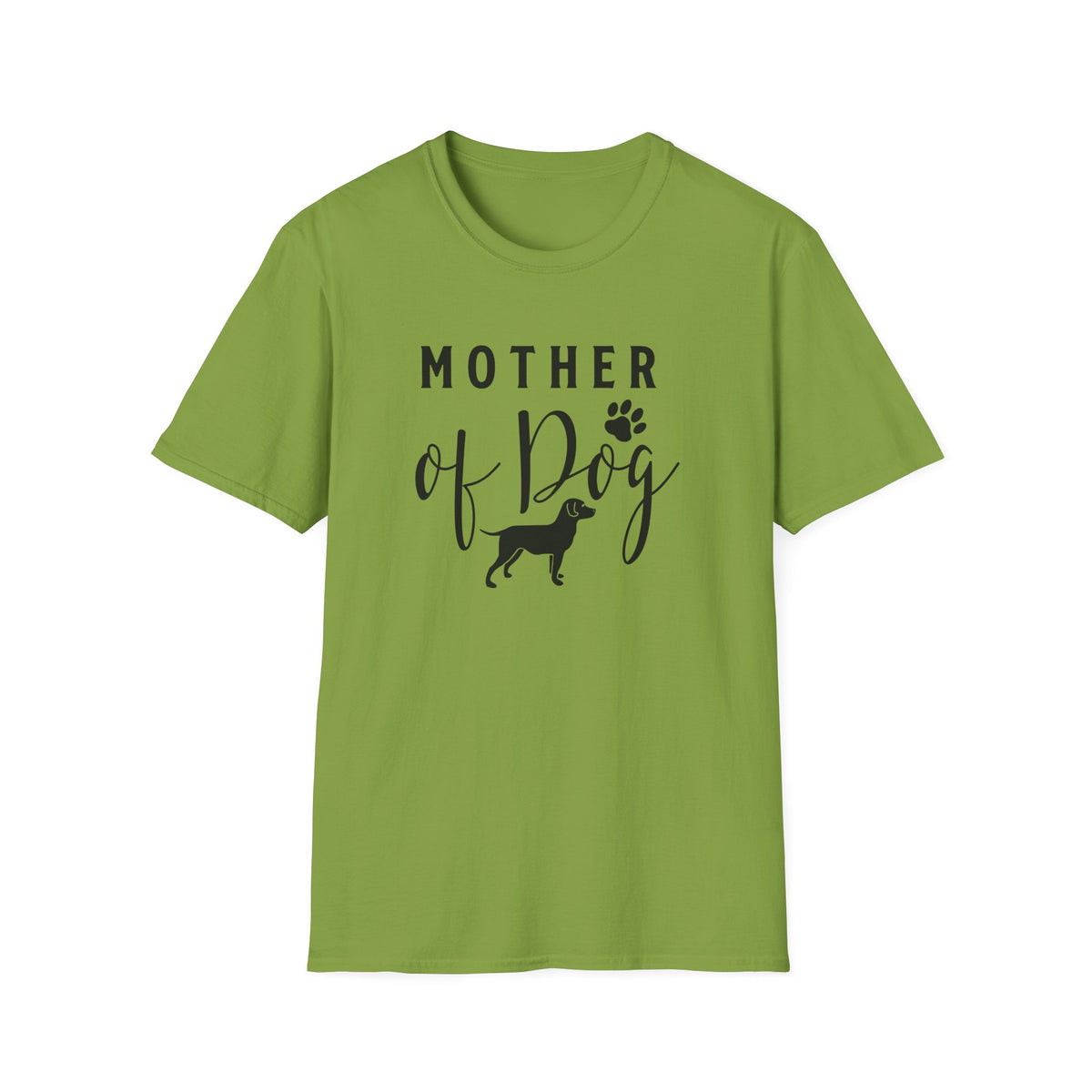 Dog Mom Pet Lover Graphic Unisex Cotton T-Shirt
