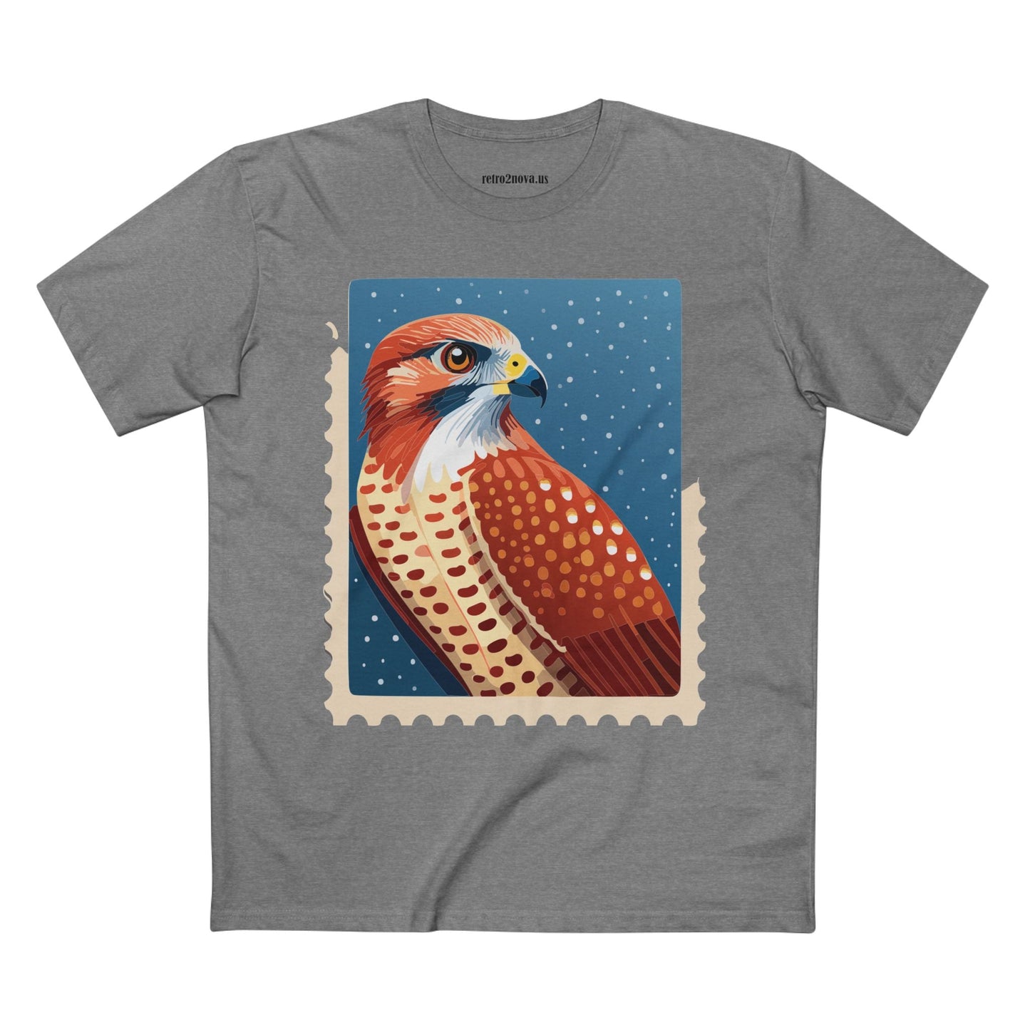 Stamp Shirt Postage Stamp Shirt Unisex Premium Cotton Tee With Original Art Design By Retro2Nova