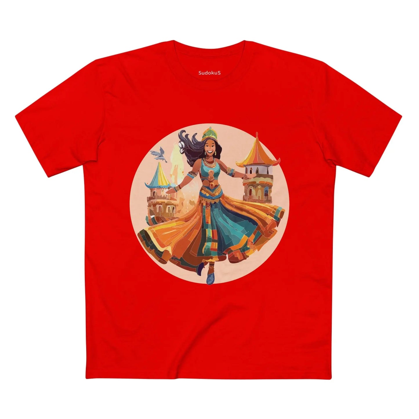 Dancer Graphic Unisex 100 Cotton Staple Tee 5