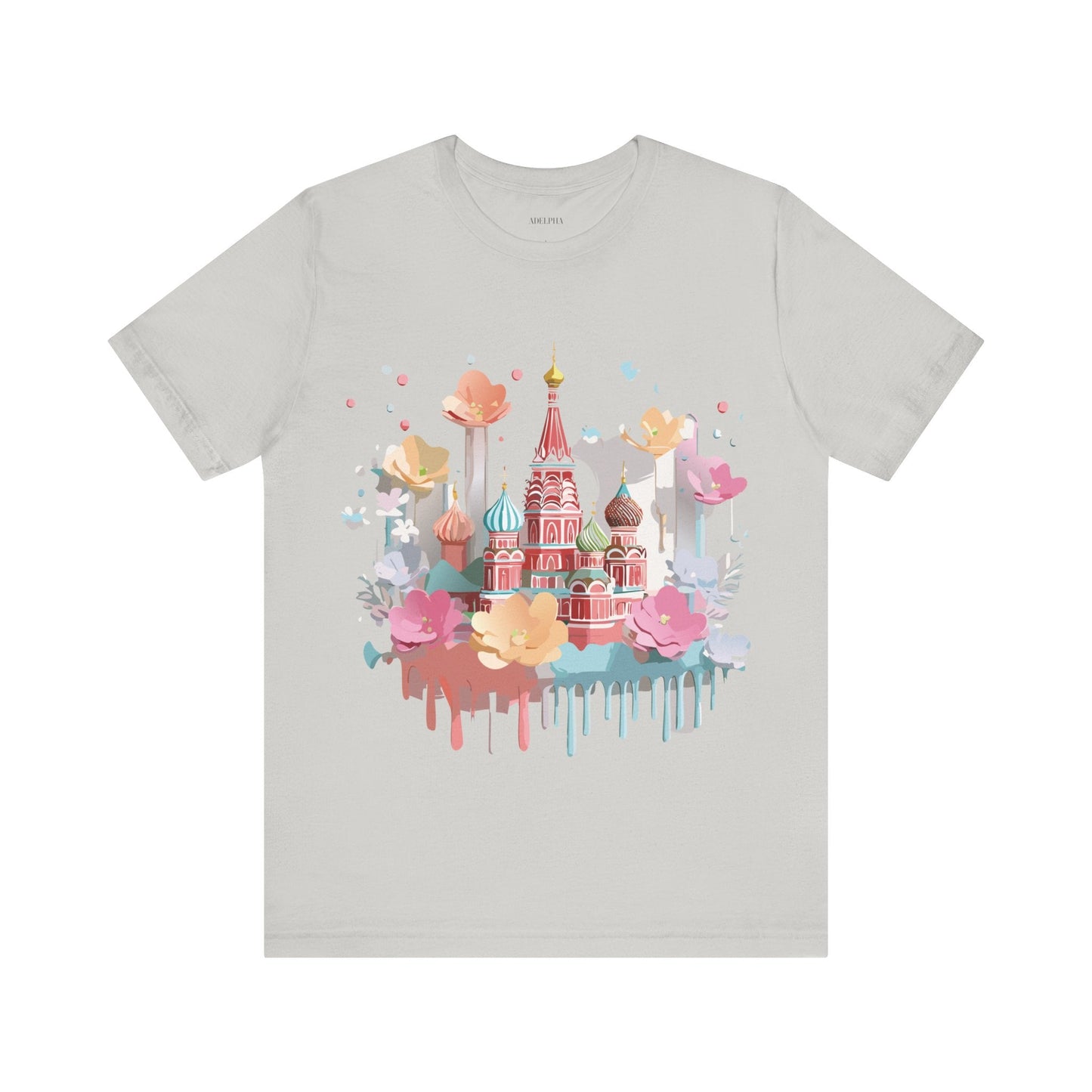 Unisex Graphic Tee From Adelpha Moscow Themed Tourist Shirt Vintage Inspired Art