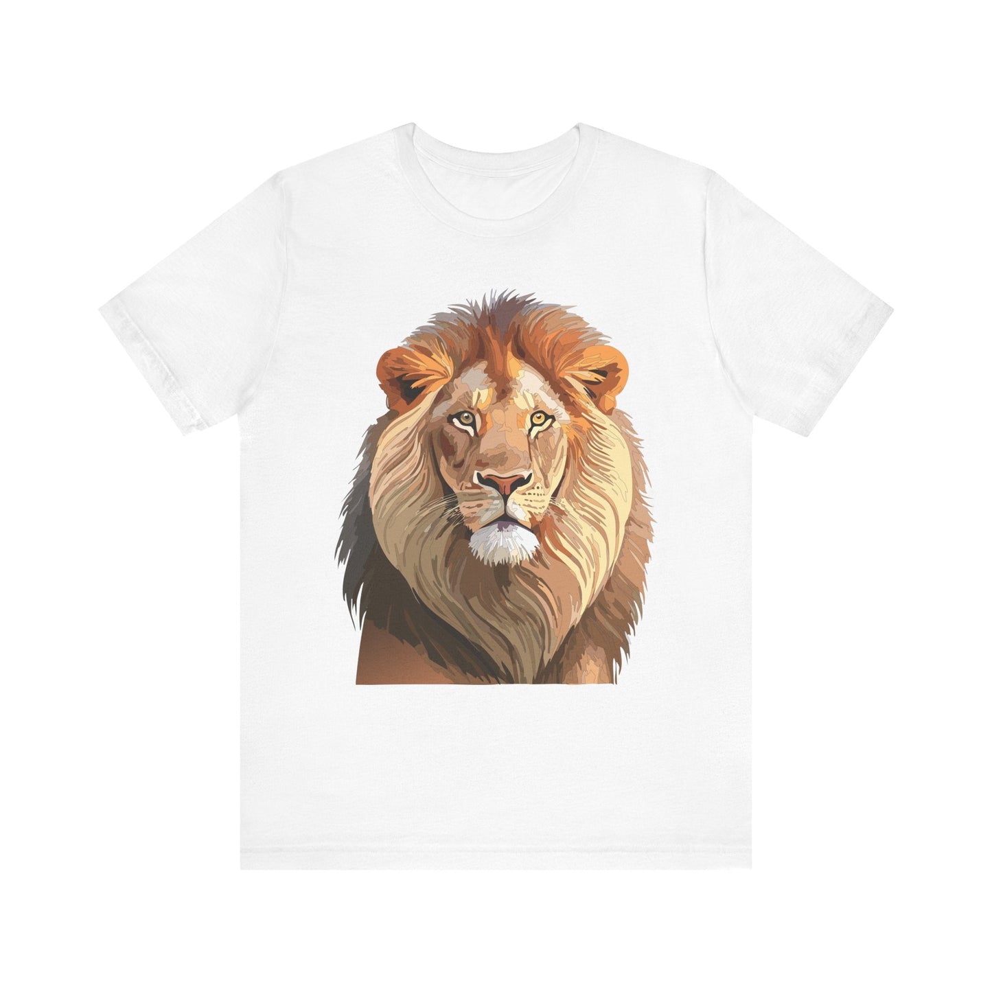 Unisex Animal Graphic Tee Shirt With Wild Animals Art Design For Everyday Wear Casual