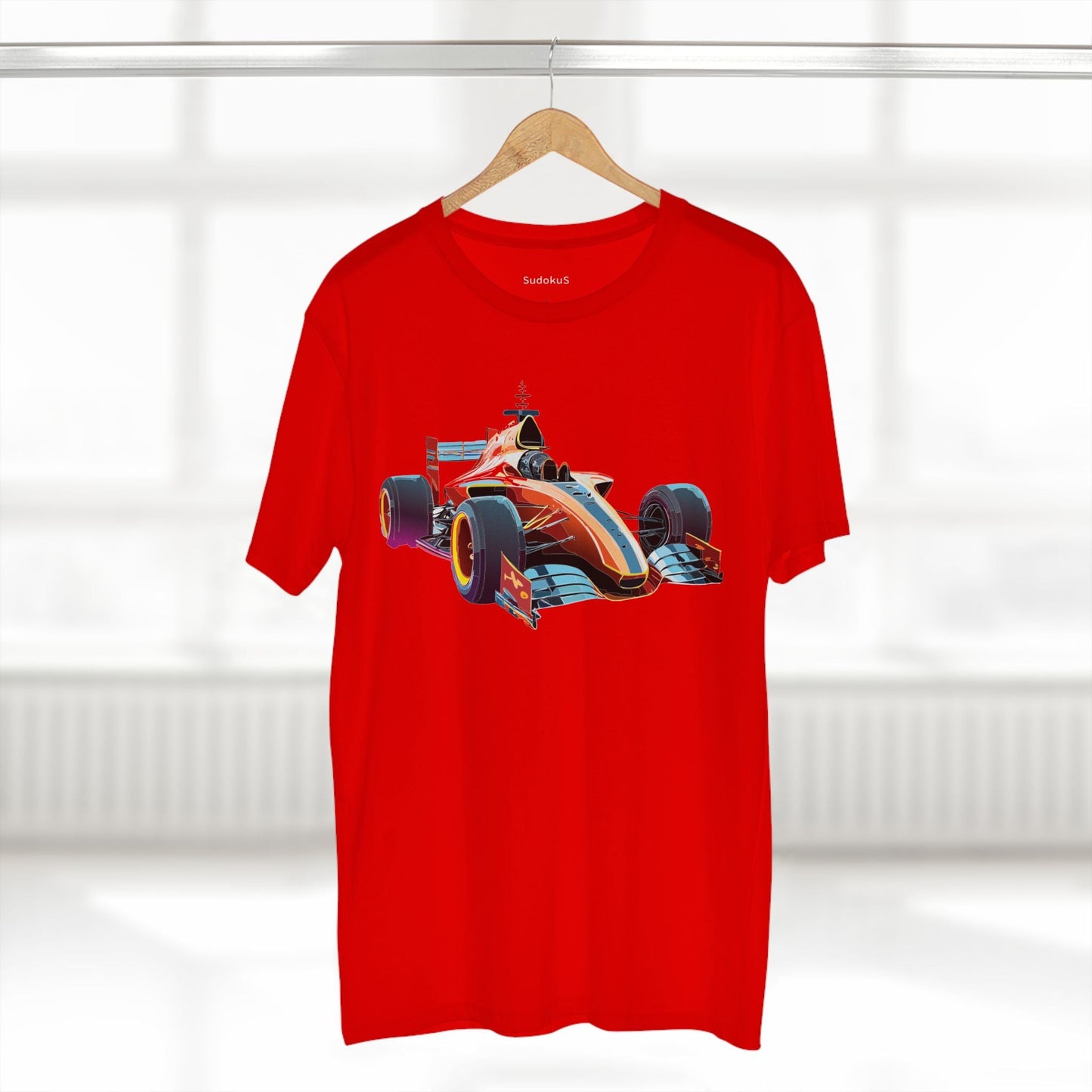 Car Graphic Unisex 100 Cotton Staple Tee 10