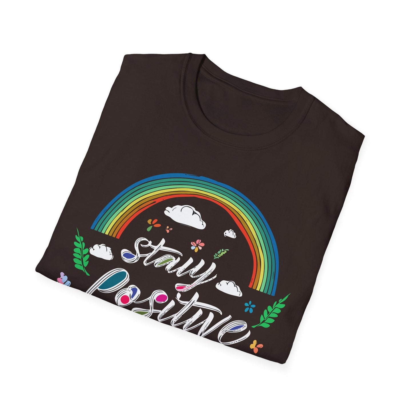 Positive Slogan T Shirts For Men And Women Unisex Short Sleeve Tee With Good Quotes Gildan Softstyle 64000