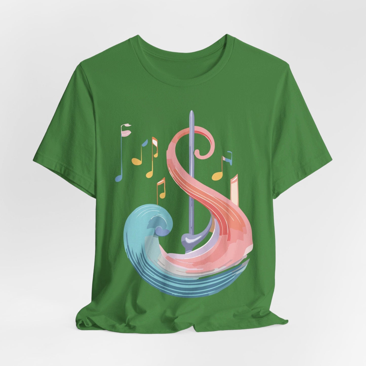Music T Shirt Graphic Tee Unisex Short Sleeve Adelpha Vintage Inspired Artwork Art Design