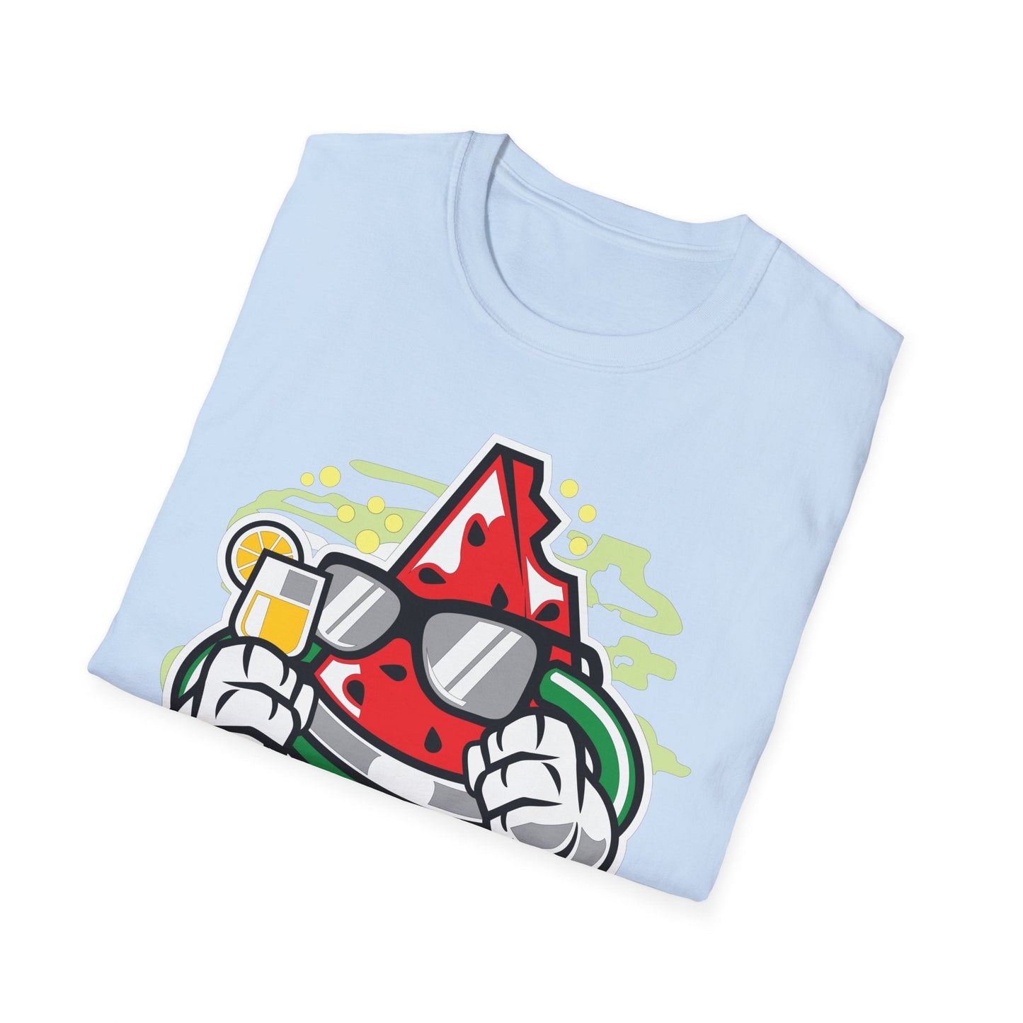 Cartoon T Shirt Animation T Shirt Funny Tee Shirt Unisex Gildan Softstyle 64000 Artwork