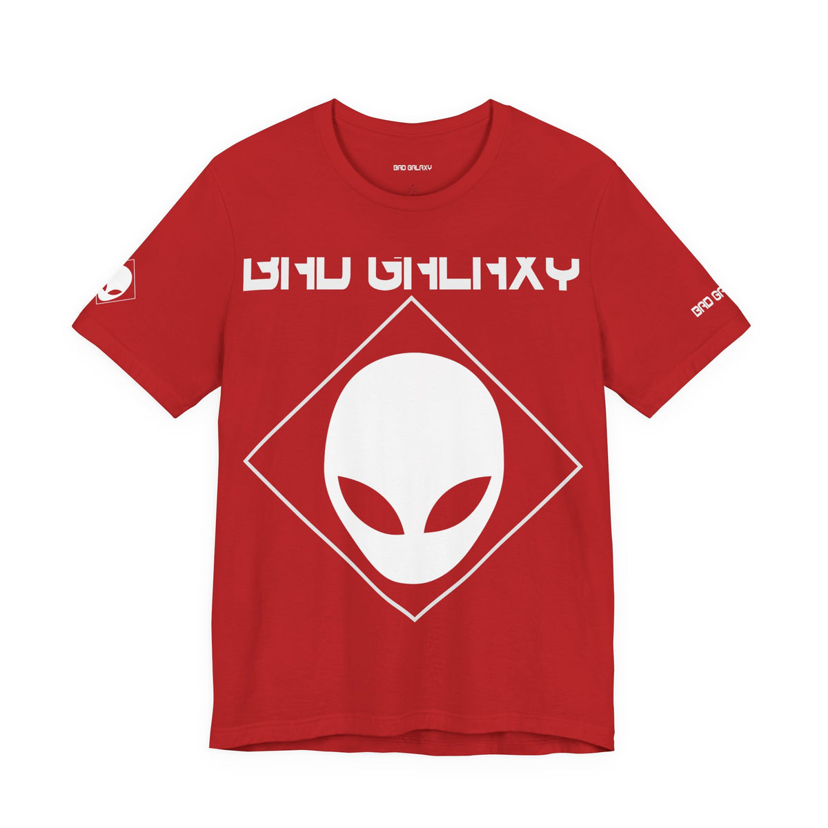 Alien Graphic Unisex Cotton Bella+Canvas Tee with Art Design b55