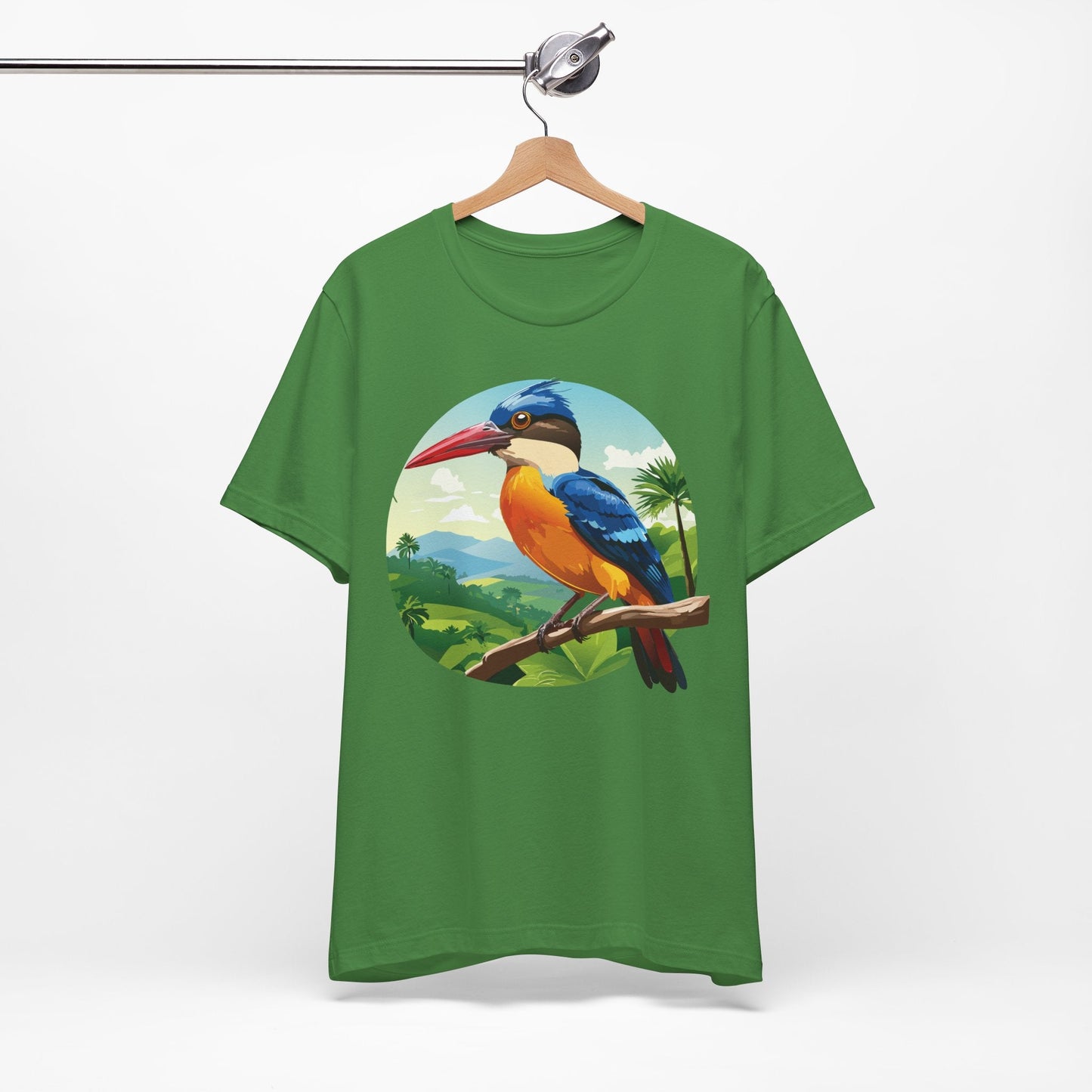Unisex Animal Shirt With Art Design Featuring Wild Animals Jersey Short Sleeve Tee