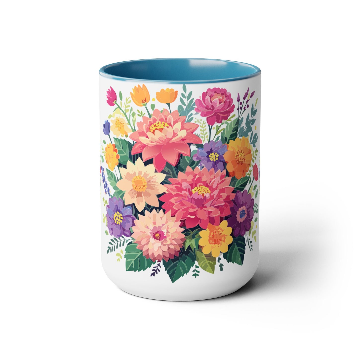 Floral Mug, Floral Cup