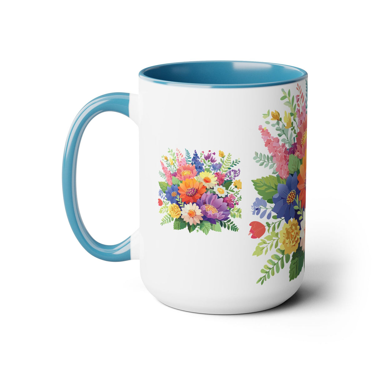 Floral Mug, Floral Cup