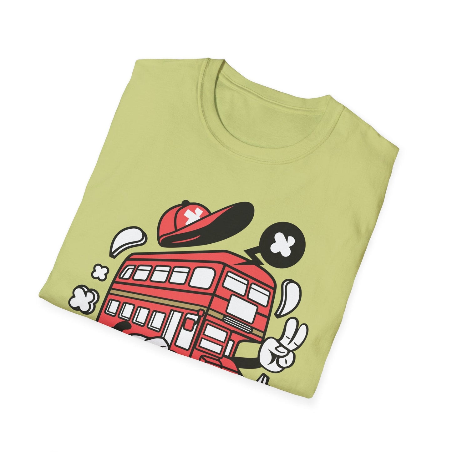 Cartoon Animation T Shirt Funny Tee Unisex Gildan Softstyle 64000 100 Percent Ring Spun Cotton