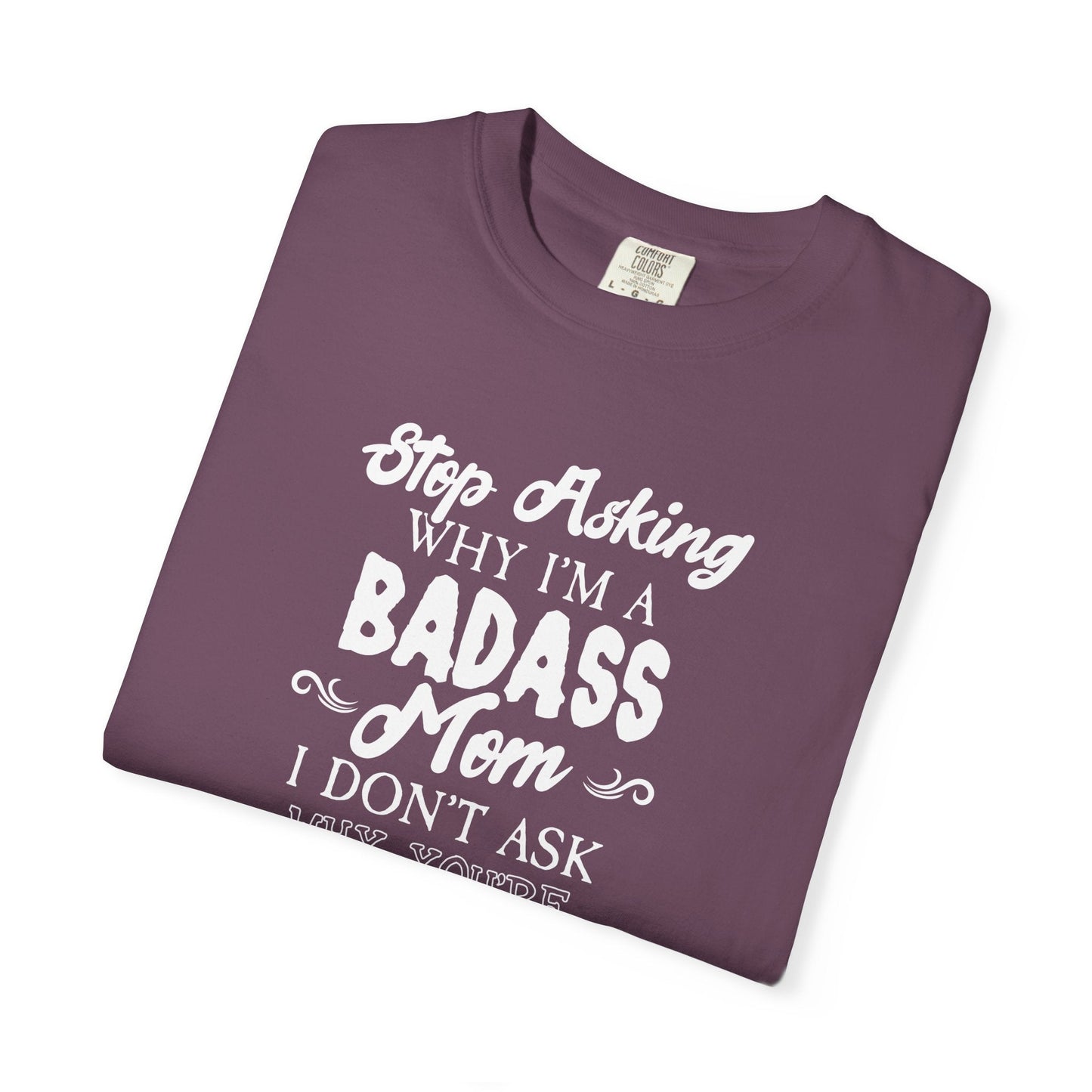 Mom T-shirt Mother's Day Mama Tee Unisex Comfort Colors Garment-Dyed Cotton h39