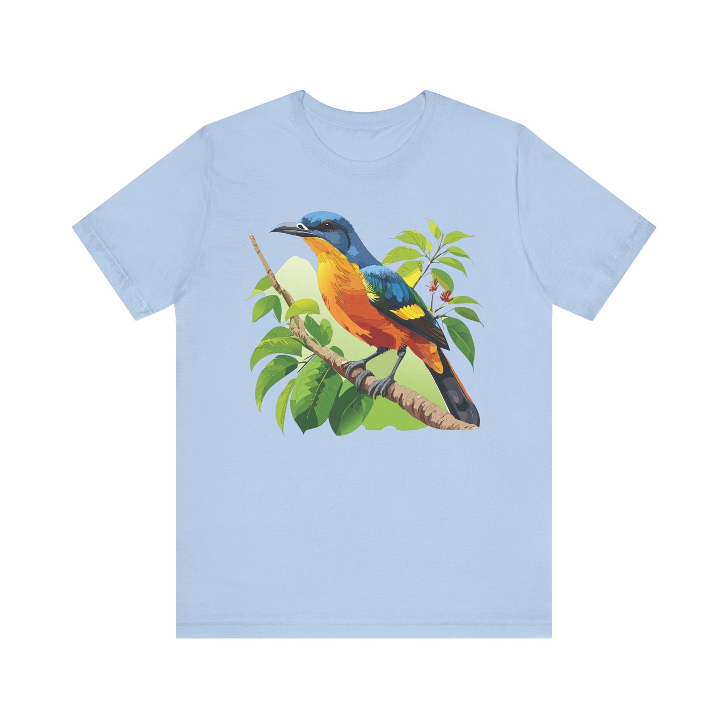 Unisex Animal Design Tee Shirt With Wildlife Graphics For Casual Everyday Wear And Comfort