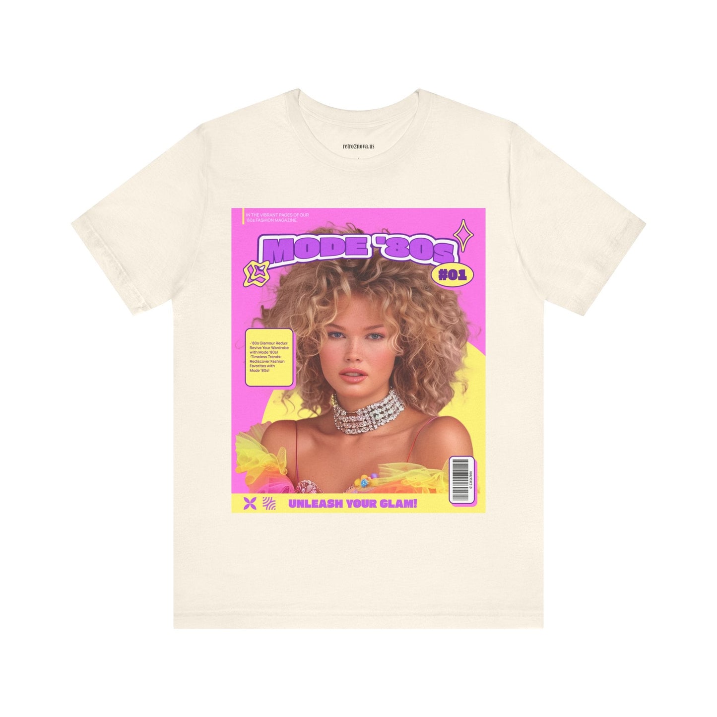 Magazine Cover Shirt Unisex Jersey Short Sleeve Tee Lightweight Breathable
