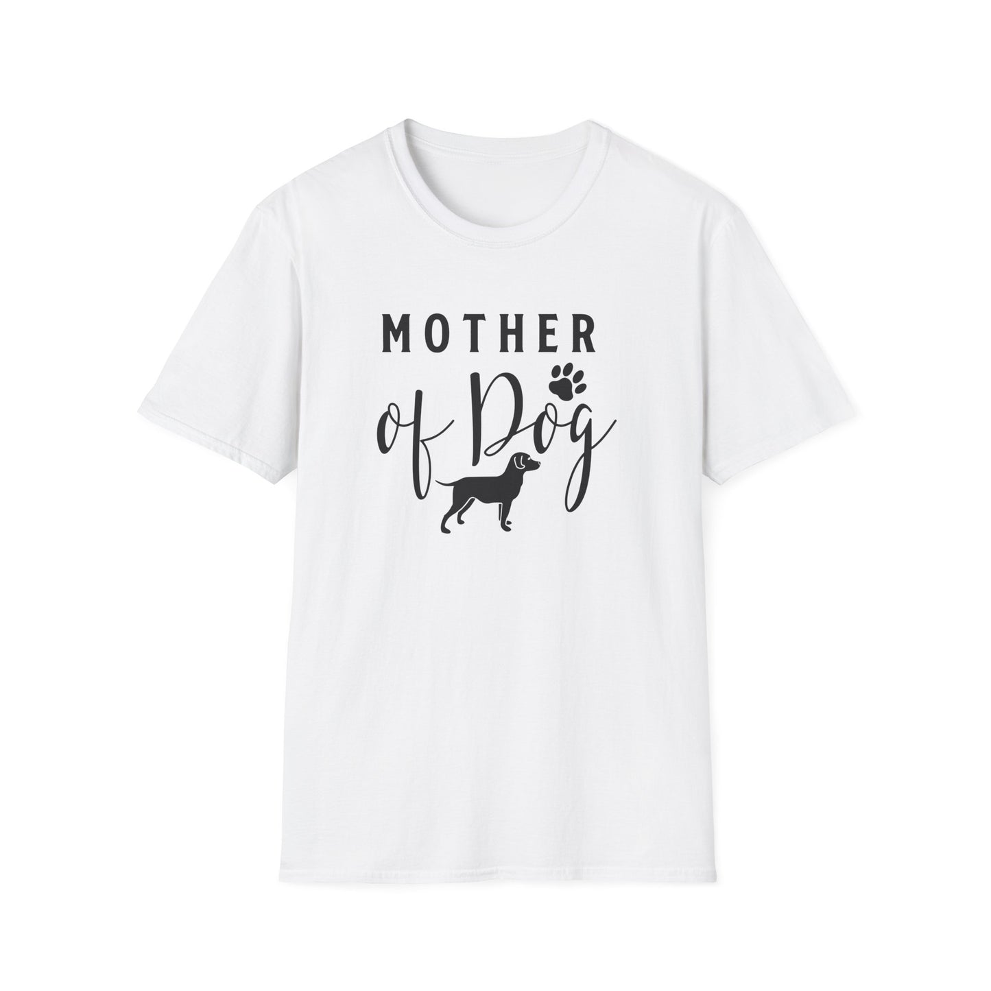 Dog Mom Pet Lover Graphic Unisex Cotton T-Shirt