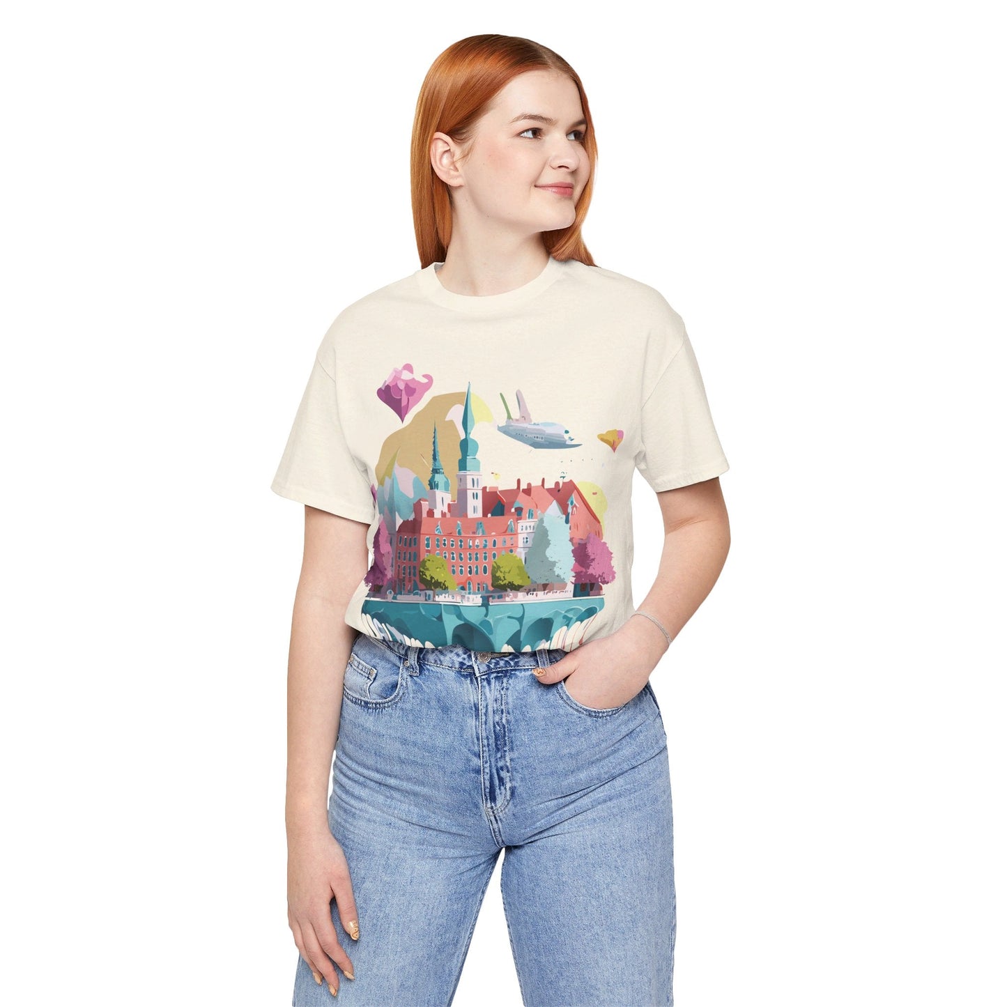 Germany Tourist Shirt Unisex Graphic Tee Vintage Inspired Art By Adelpha Premium Design