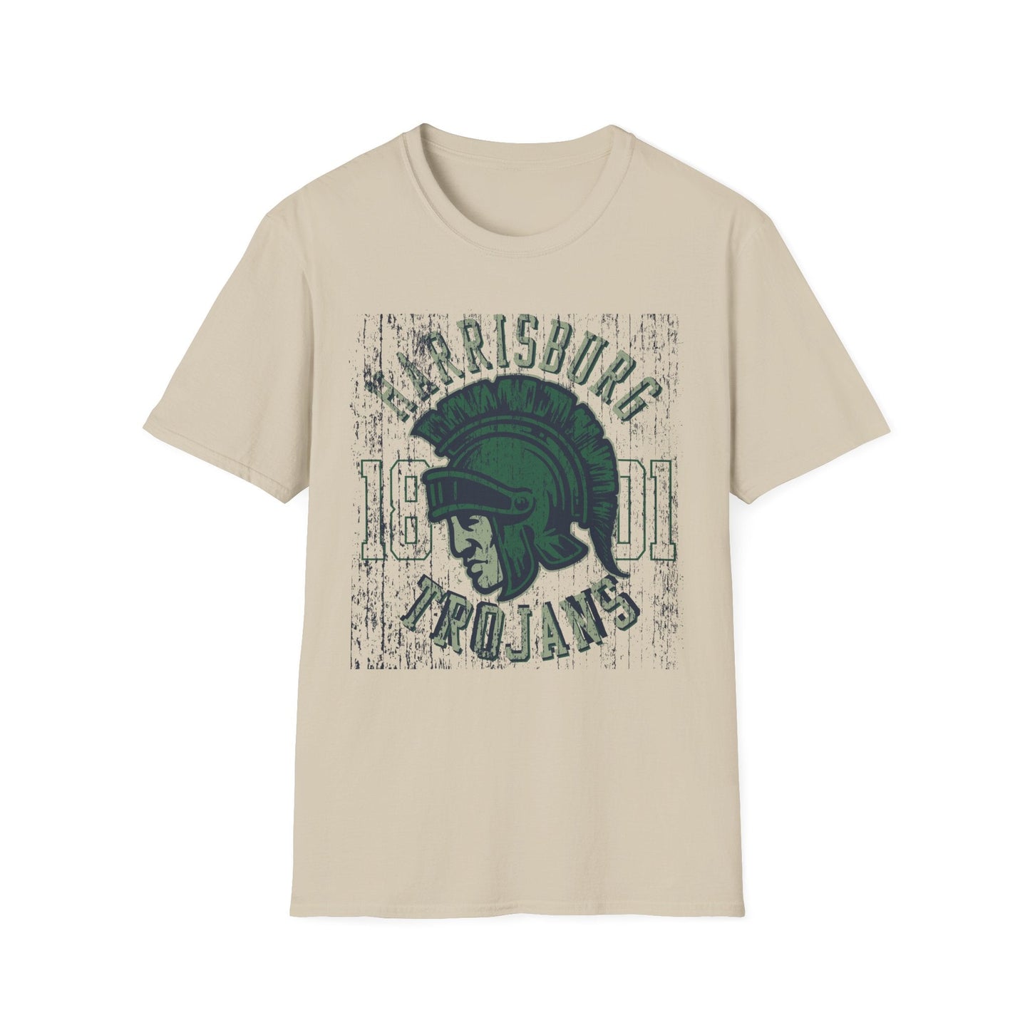 Unisex Gildan Softstyle 64000 Art Design Graphic T Shirt With Artwork Print For Everyday Wear