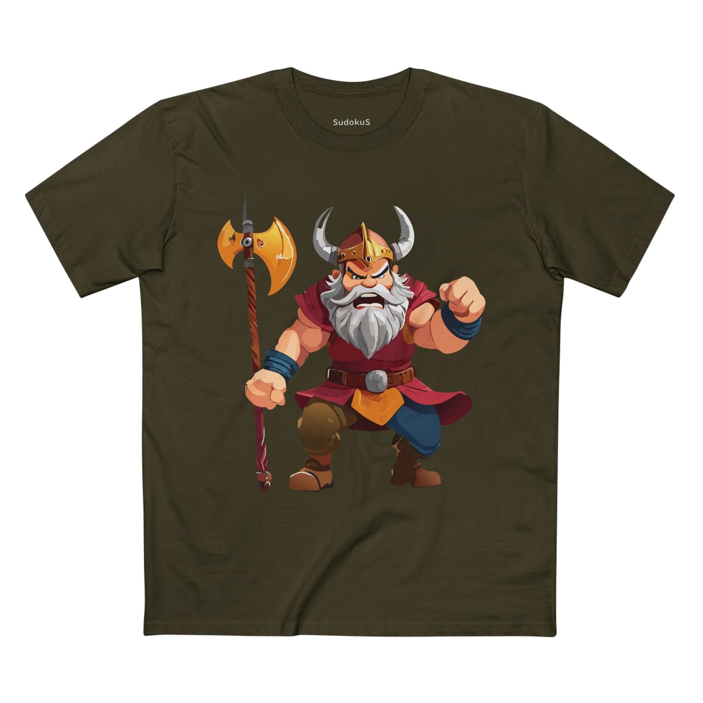 Viking Graphic Unisex 100 Cotton Staple Tee 19