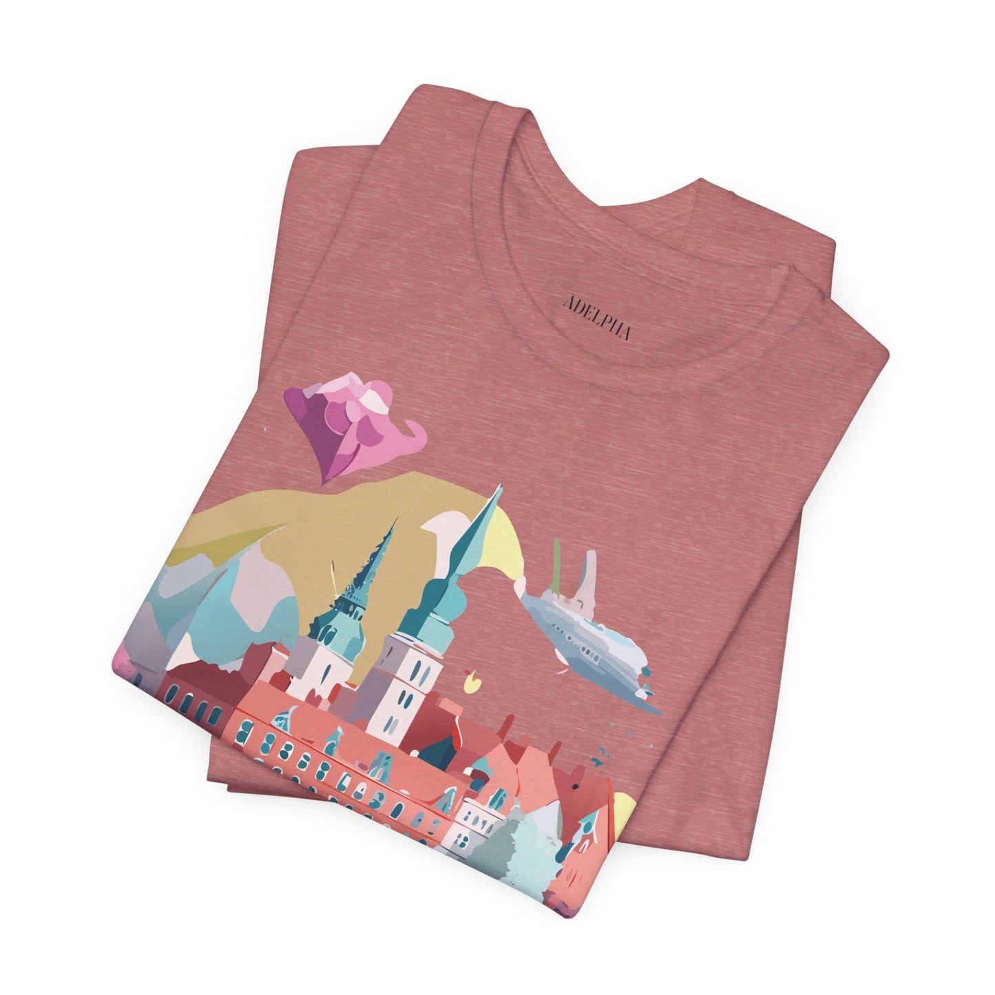 Germany Tourist Shirt Unisex Graphic Tee Vintage Inspired Art By Adelpha Premium Design