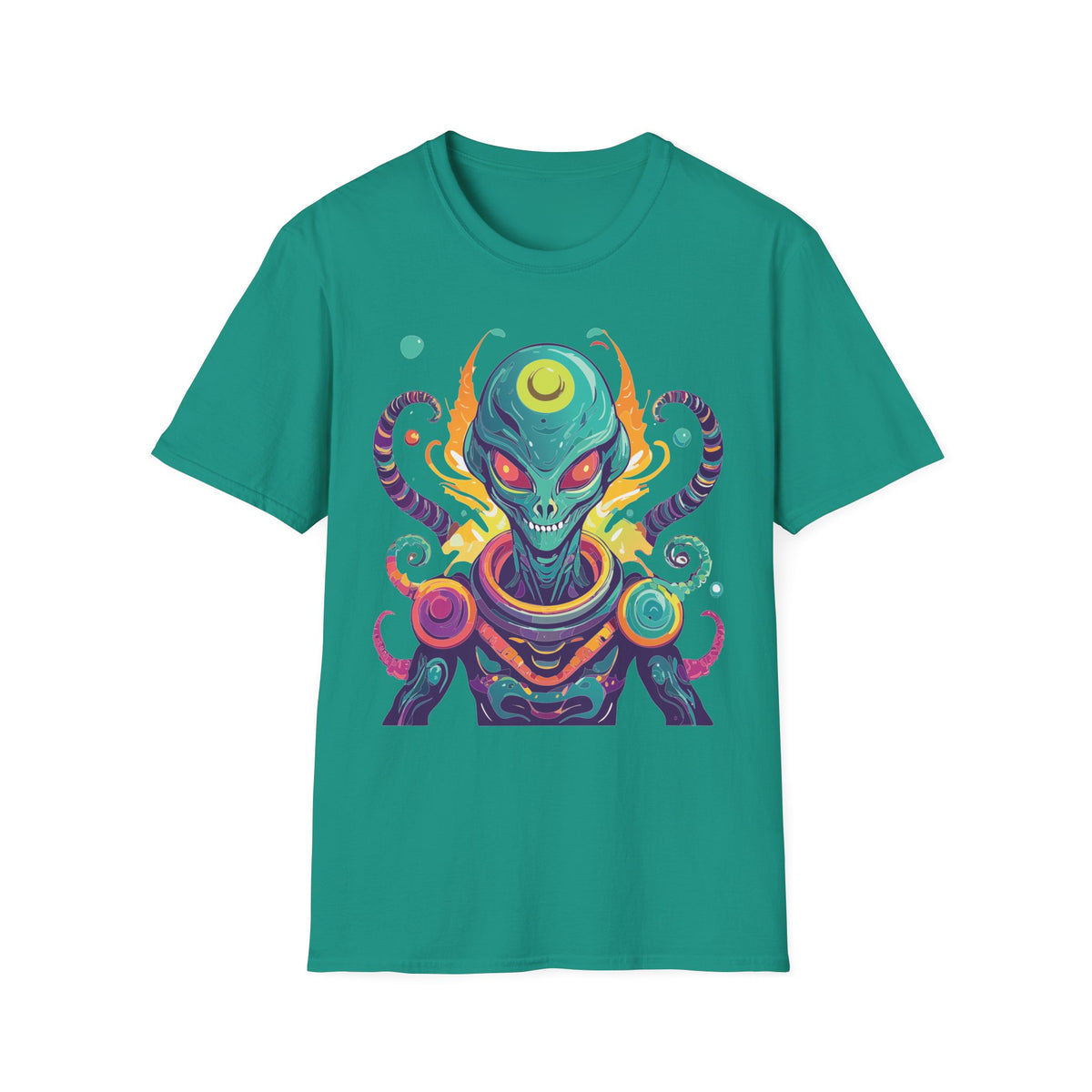 Alien Cosmos Graphic Tee Gildan Unisex 100 Cotton Tee Shirt a6