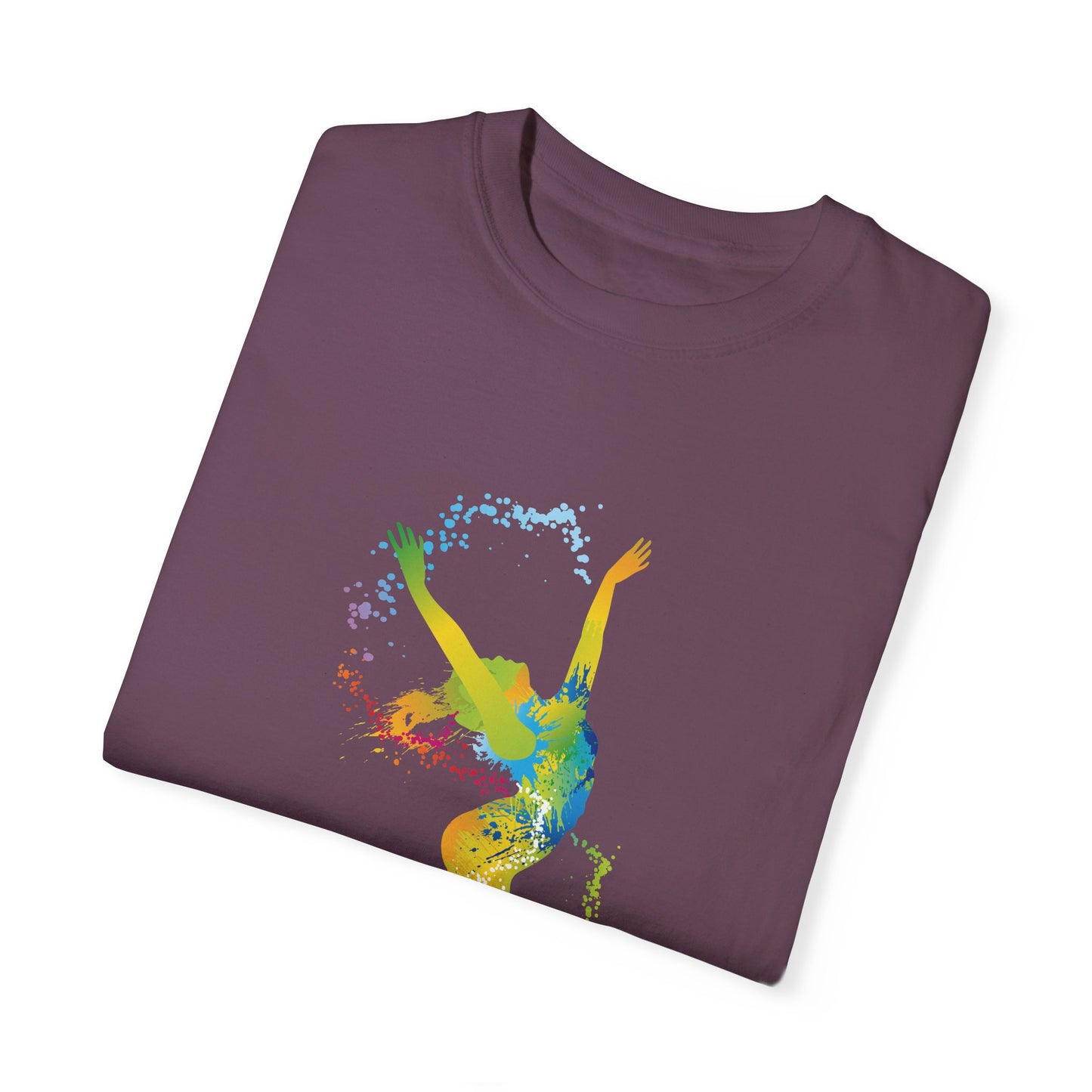 Unisex T-shirt with sports art design