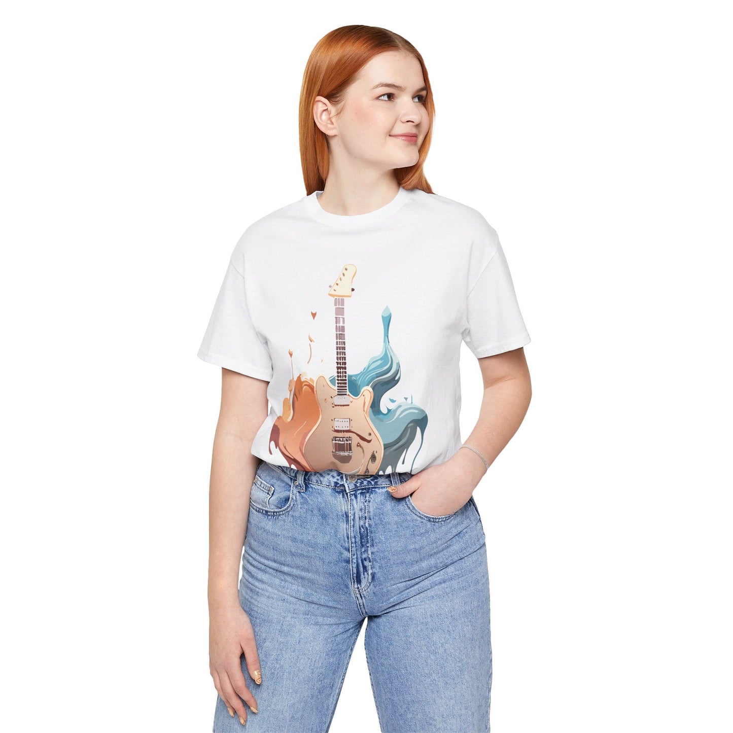 Music Graphic Tee Unisex Jersey Short Sleeve Adelpha Vintage Inspired Artwork Premium Design