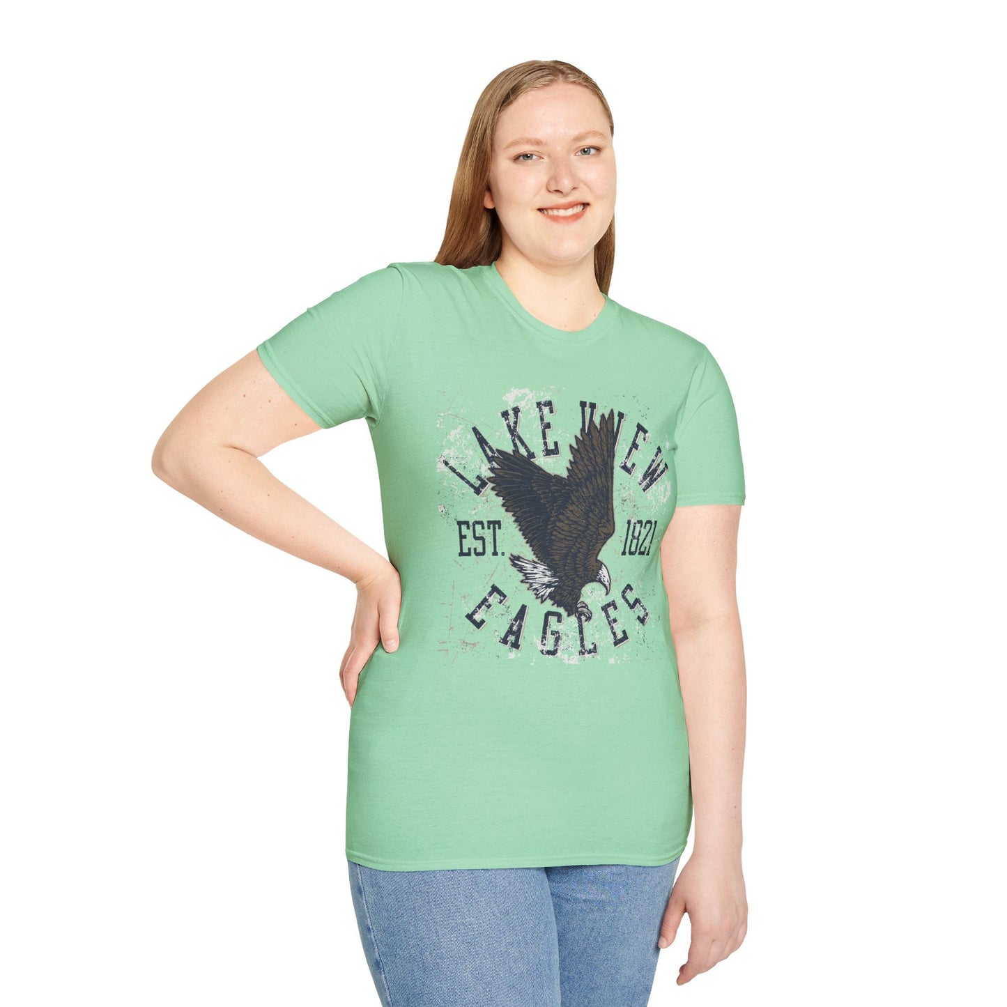 Unisex Art Design T Shirt Graphic Tee Gildan 64000 Softstyle 100 Percent Ring Spun Cotton